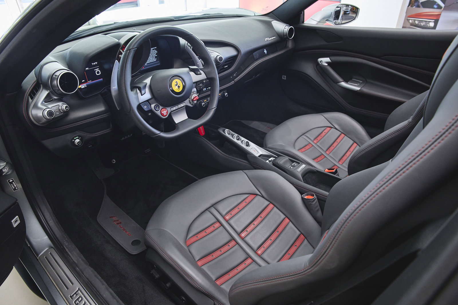 Pre-Owned 2021 Ferrari F8 Spider Base 2D Convertible in