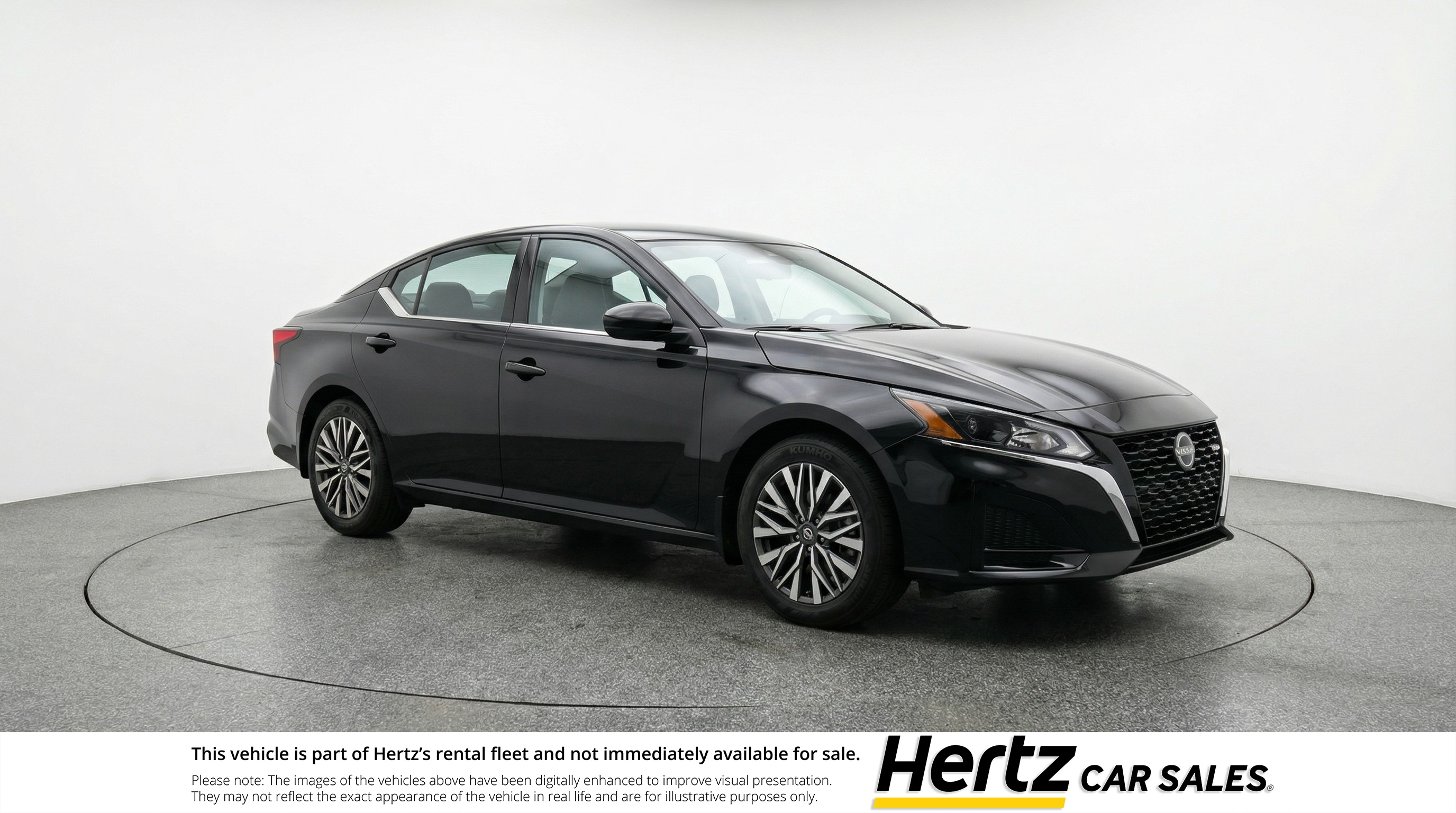 Black 2025 Nissan Altima 2.5 SV FWD Sedan Front-Wheel Drive Automatic