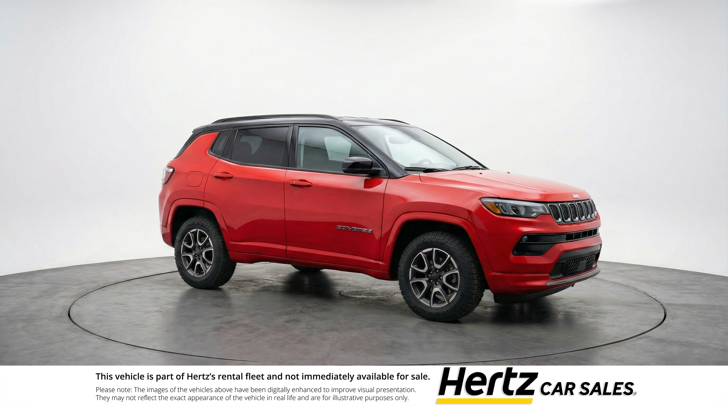 Red 2025 Jeep Compass Trailhawk 4WD SUV / Crossover Four-Wheel Drive 8-Speed Automatic