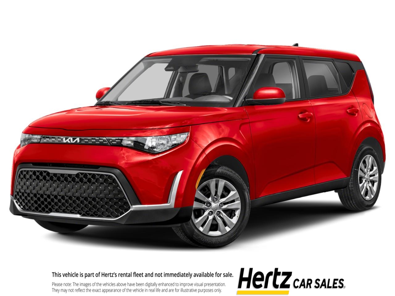 Red 2025 Kia Soul LX FWD SUV / Crossover Front-Wheel Drive Automatic