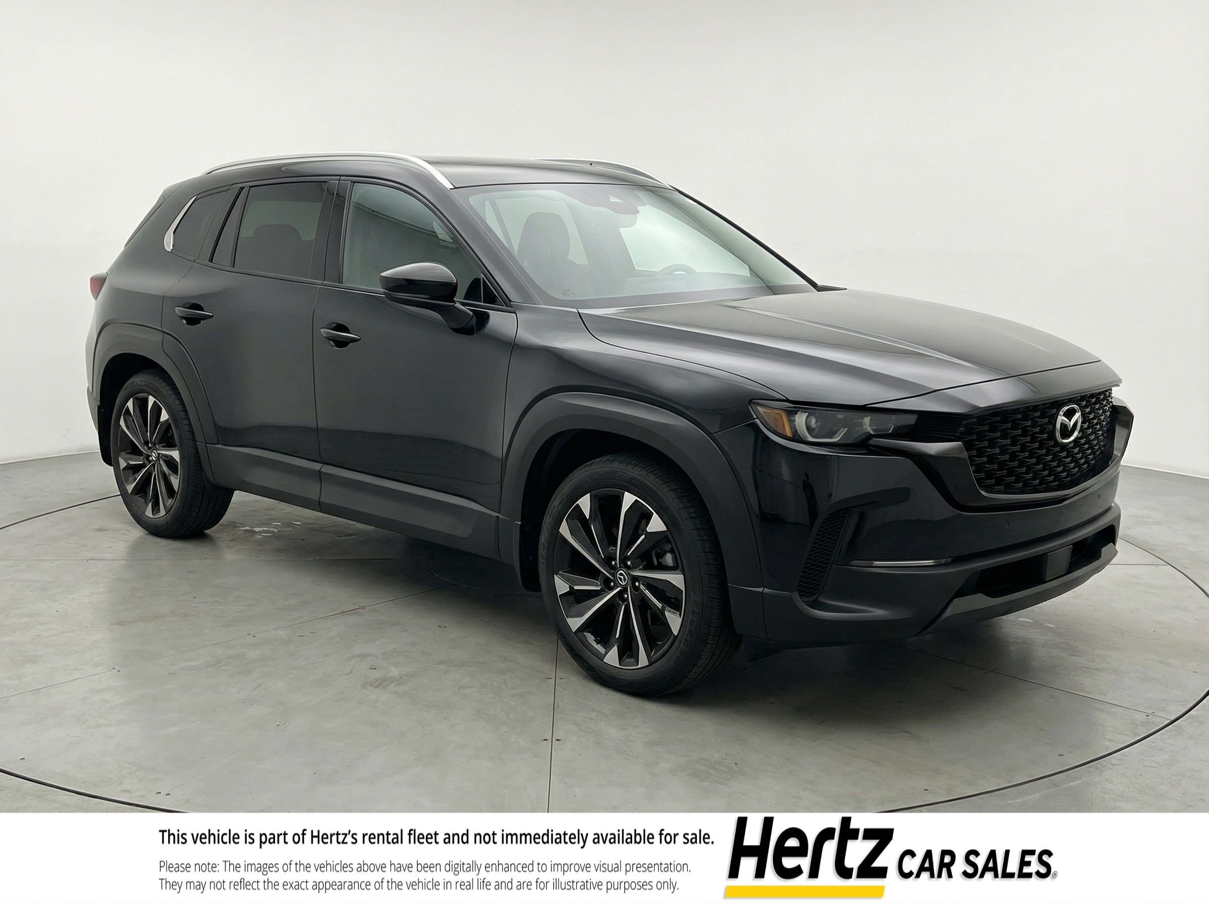Black 2025 Mazda CX-50 Hybrid Premium Plus AWD SUV / Crossover All-Wheel Drive Automatic