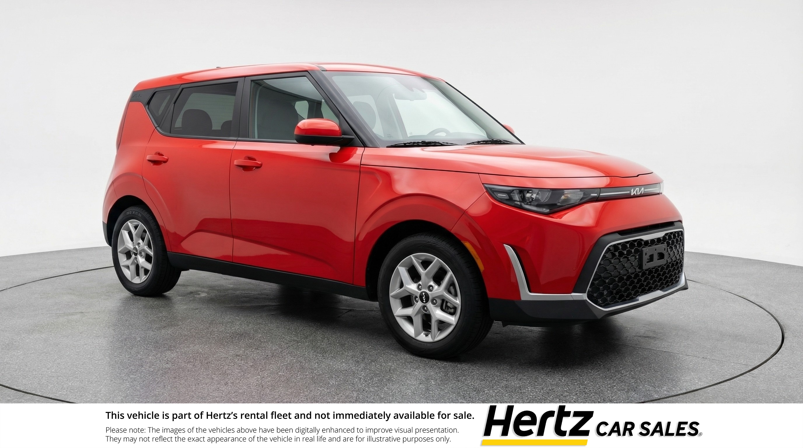 Red 2025 Kia Soul LX FWD SUV / Crossover Front-Wheel Drive Automatic