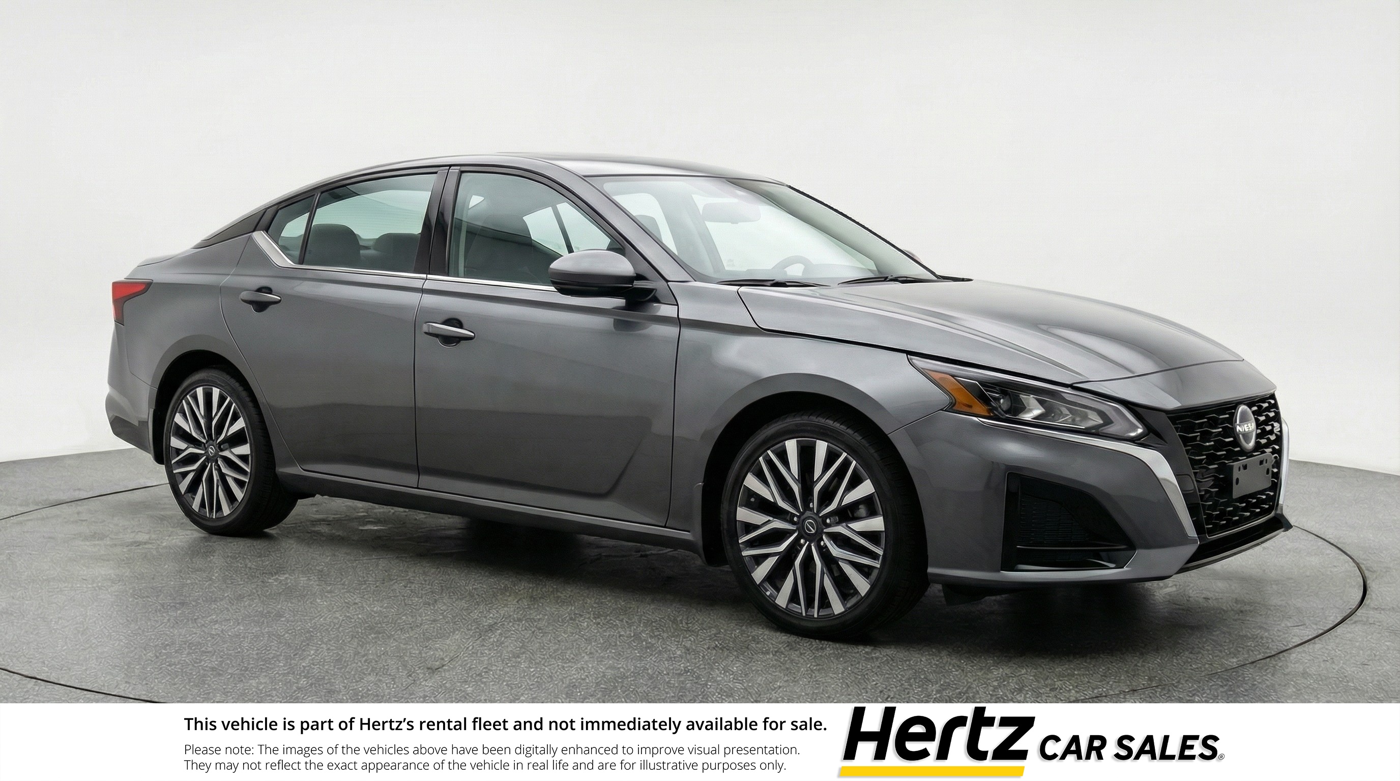 Gray 2025 Nissan Altima 2.5 SV FWD Sedan Front-Wheel Drive Automatic