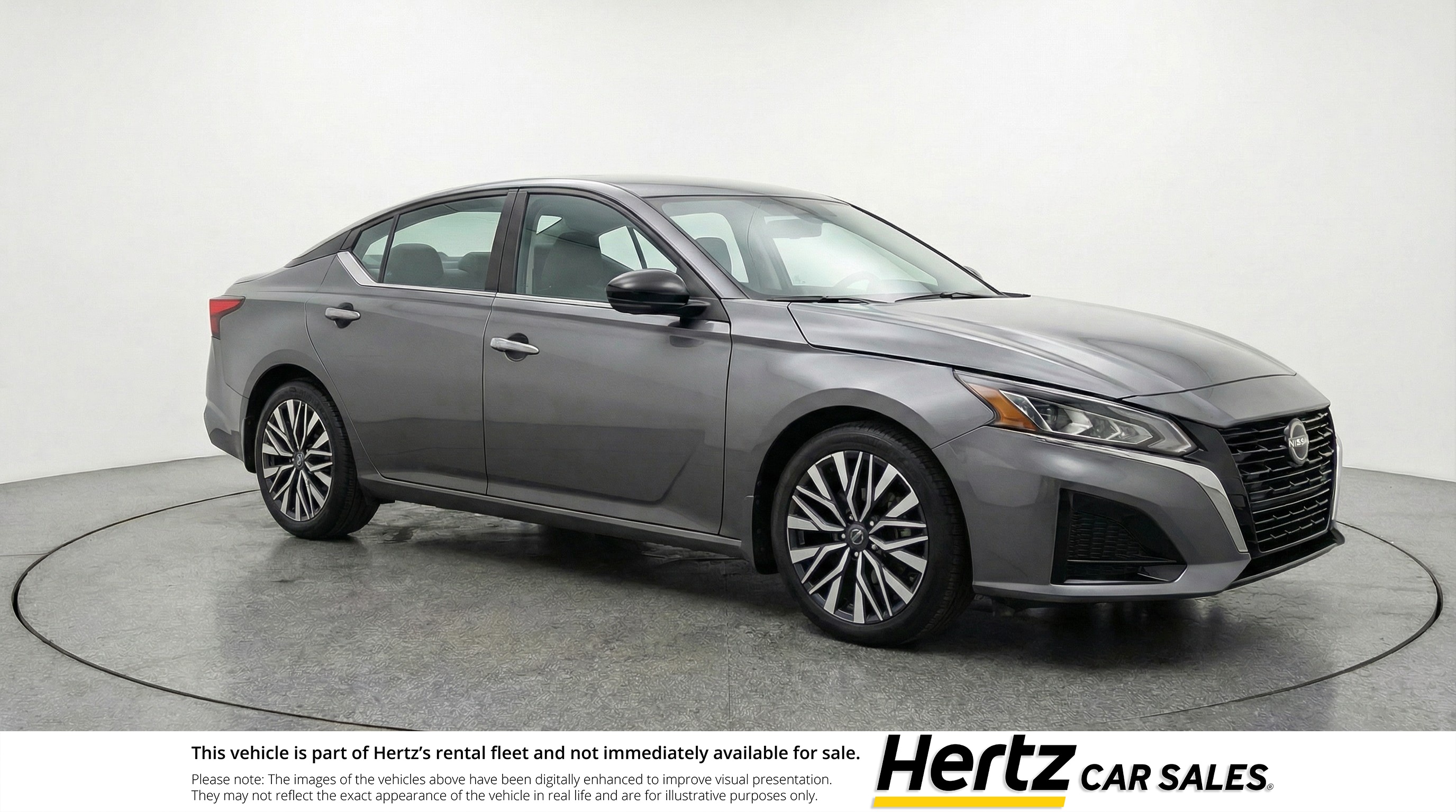 Gray 2025 Nissan Altima 2.5 SV FWD Sedan Front-Wheel Drive Automatic
