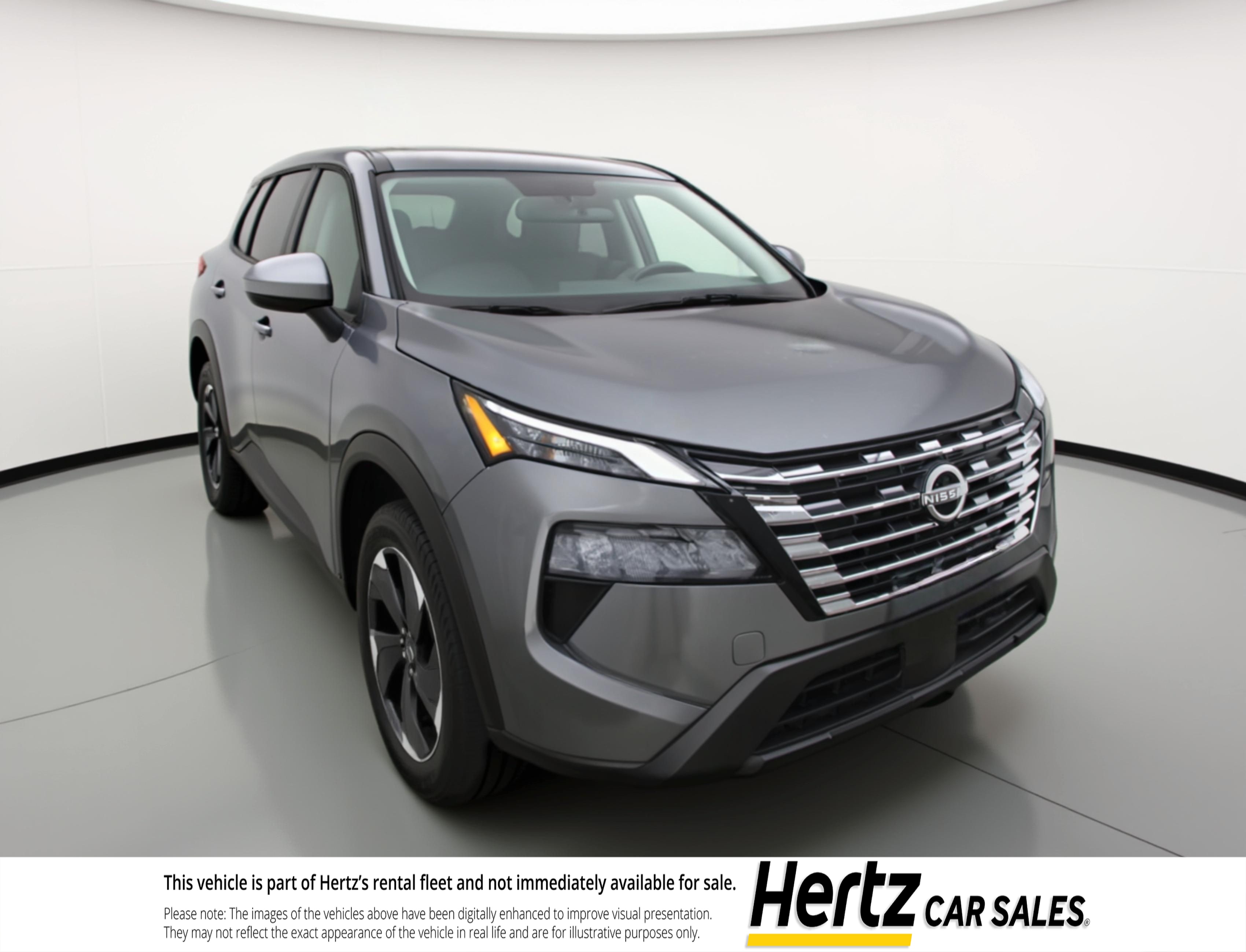 Gray 2025 Nissan Rogue SV AWD SUV / Crossover All-Wheel Drive Automatic