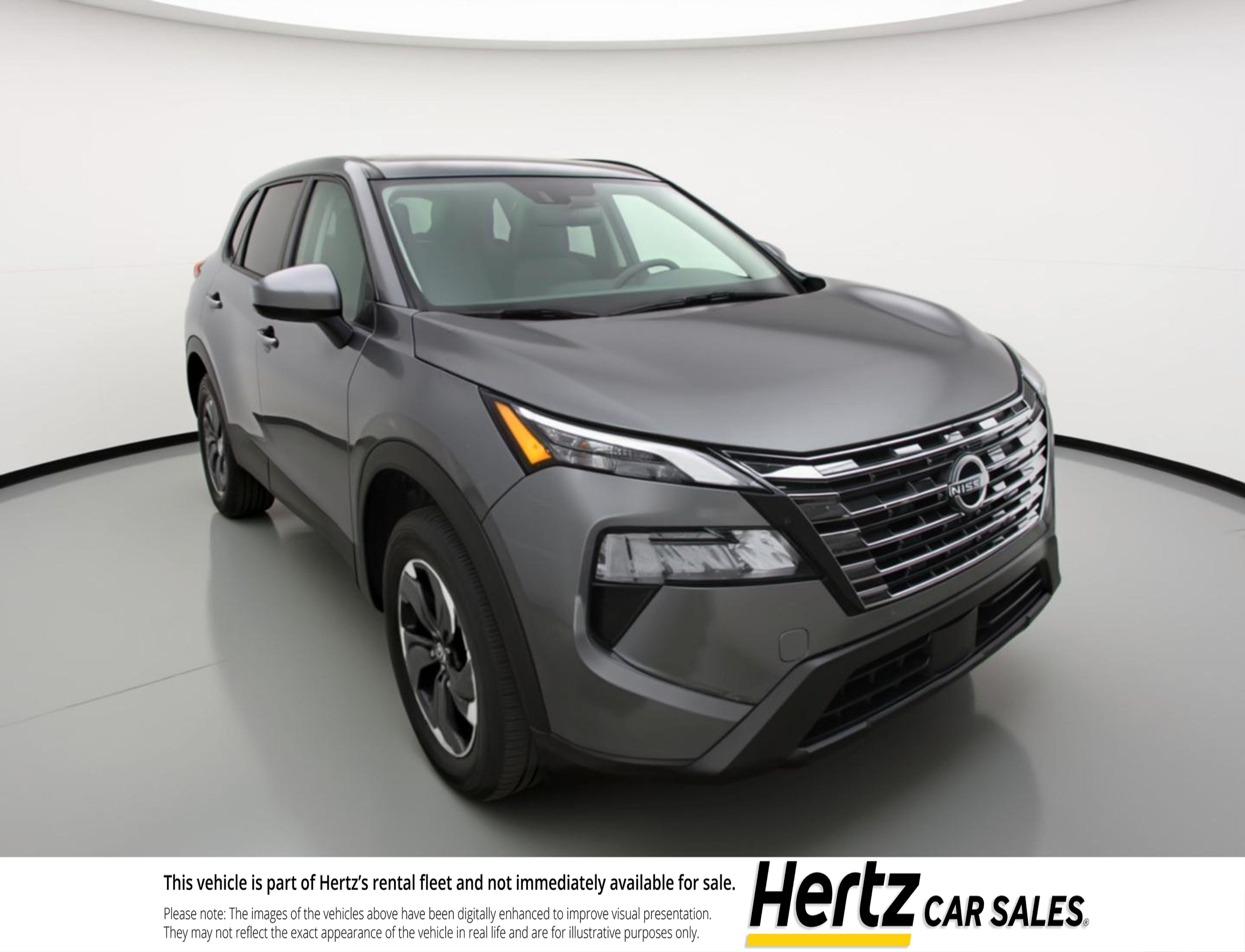 Gray 2025 Nissan Rogue SV FWD SUV / Crossover Front-Wheel Drive Automatic