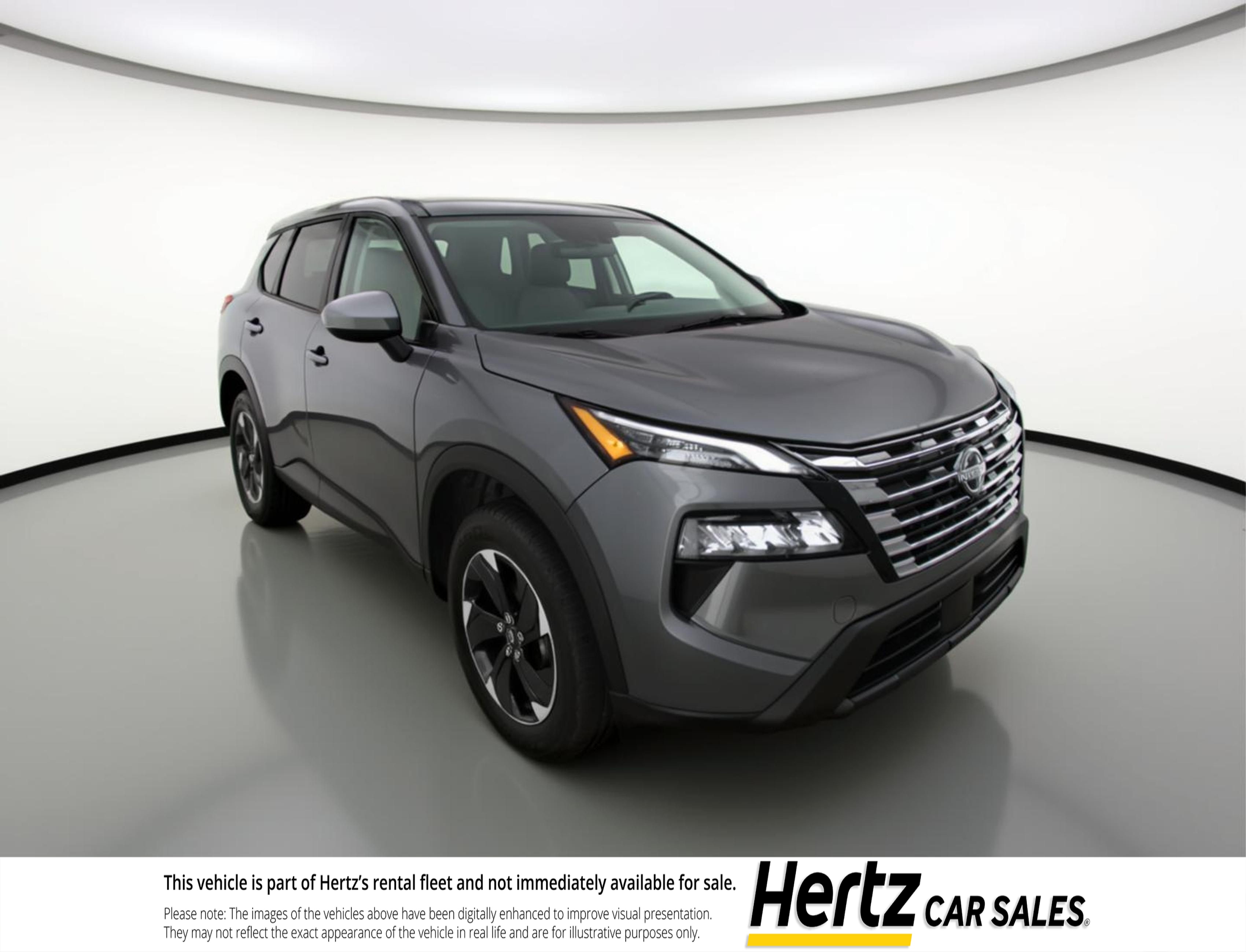 Gray 2025 Nissan Rogue SV AWD SUV / Crossover All-Wheel Drive Automatic