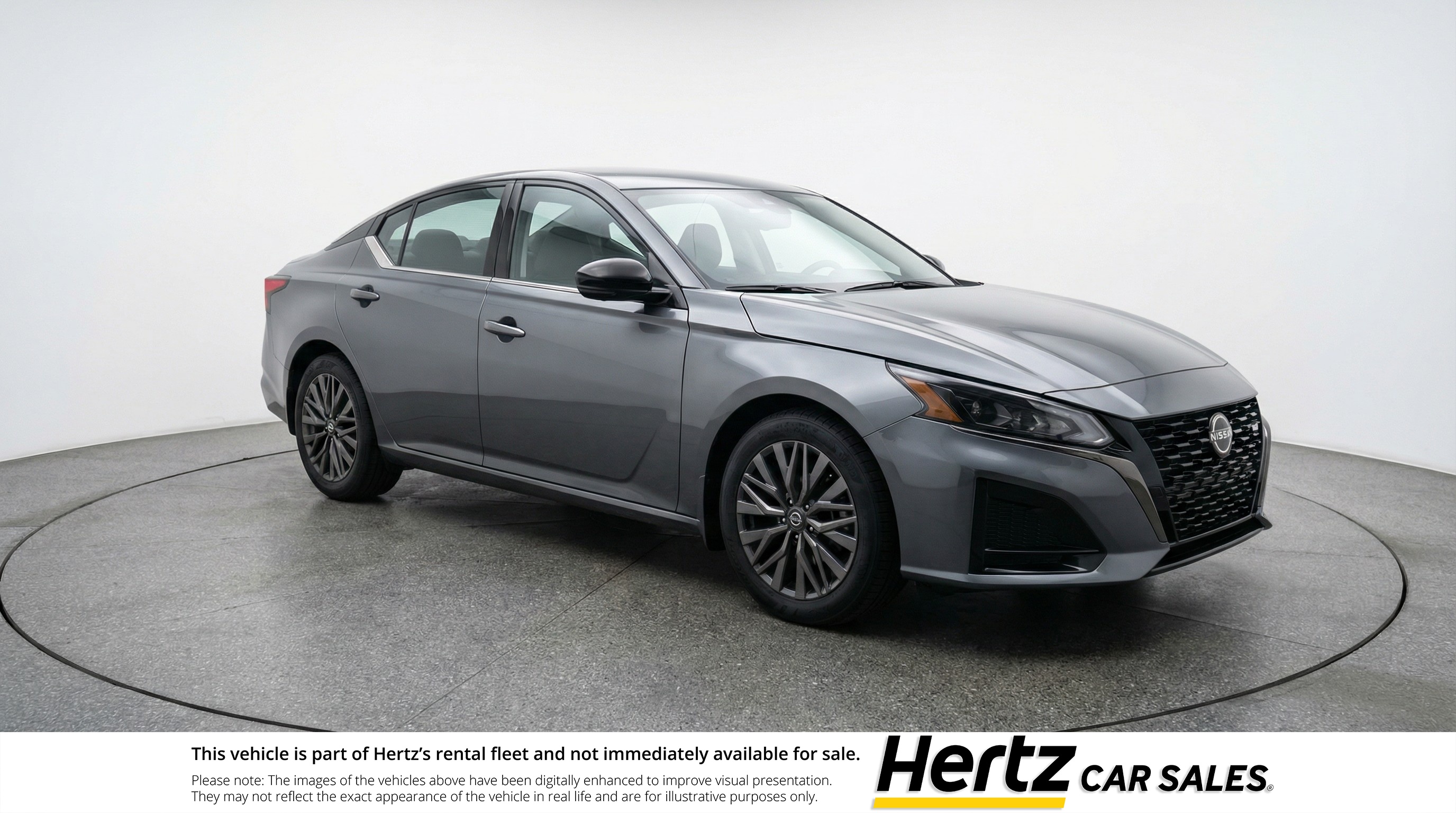 Gray 2025 Nissan Altima 2.5 SV FWD Sedan Front-Wheel Drive Automatic