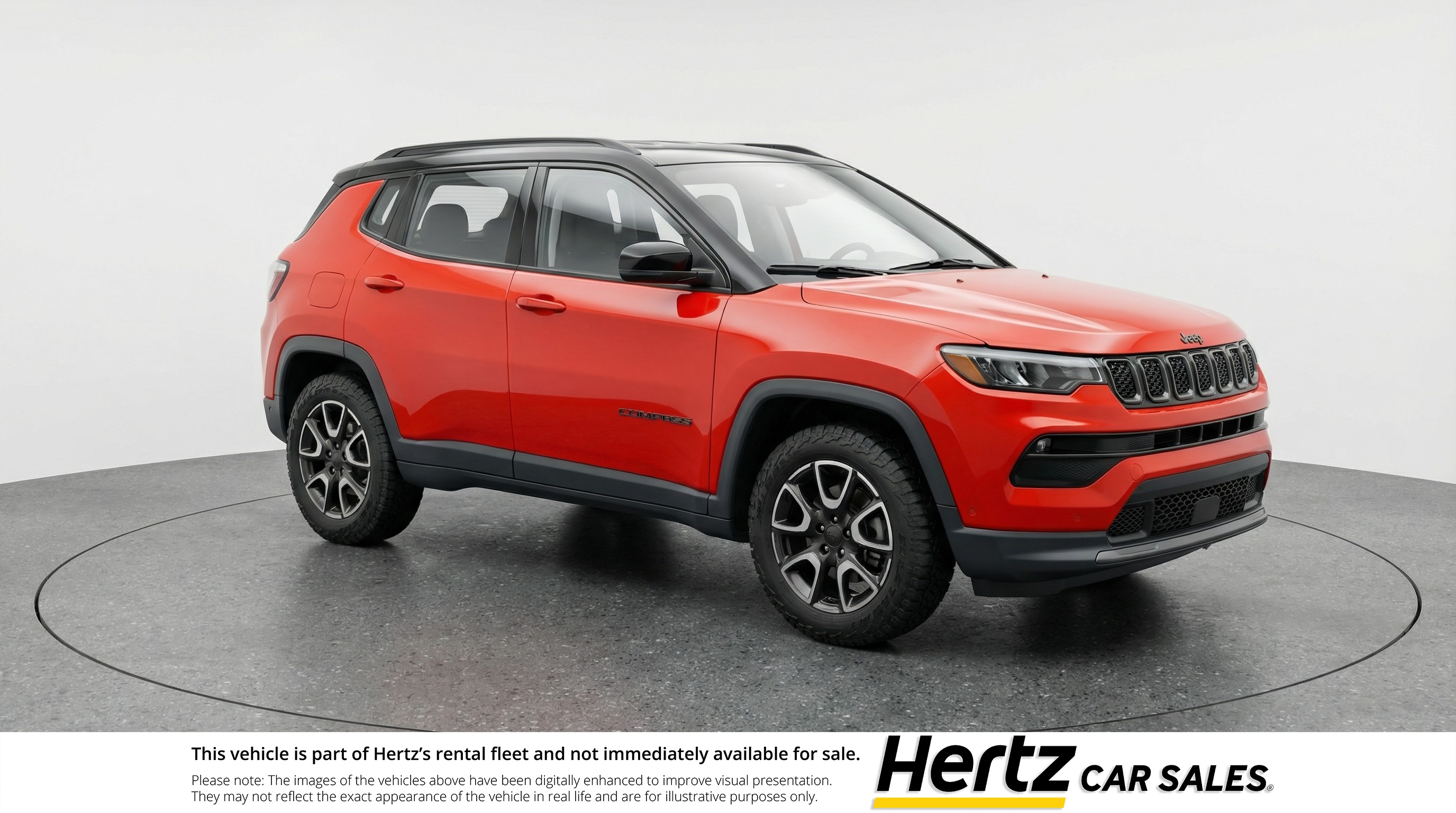 Red 2025 Jeep Compass Trailhawk 4WD SUV / Crossover Four-Wheel Drive 8-Speed Automatic