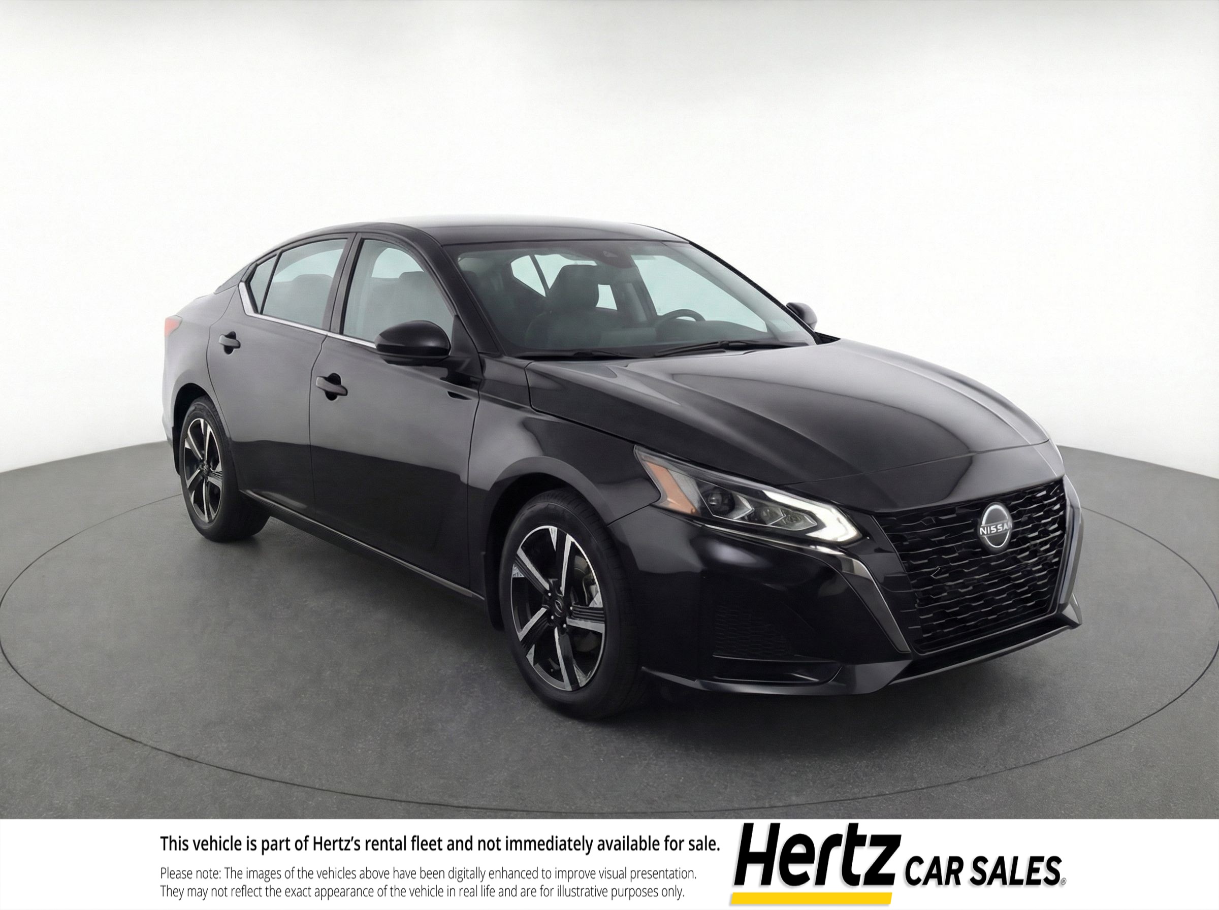 Black 2024 Nissan Sentra SV FWD Sedan Front-Wheel Drive Automatic