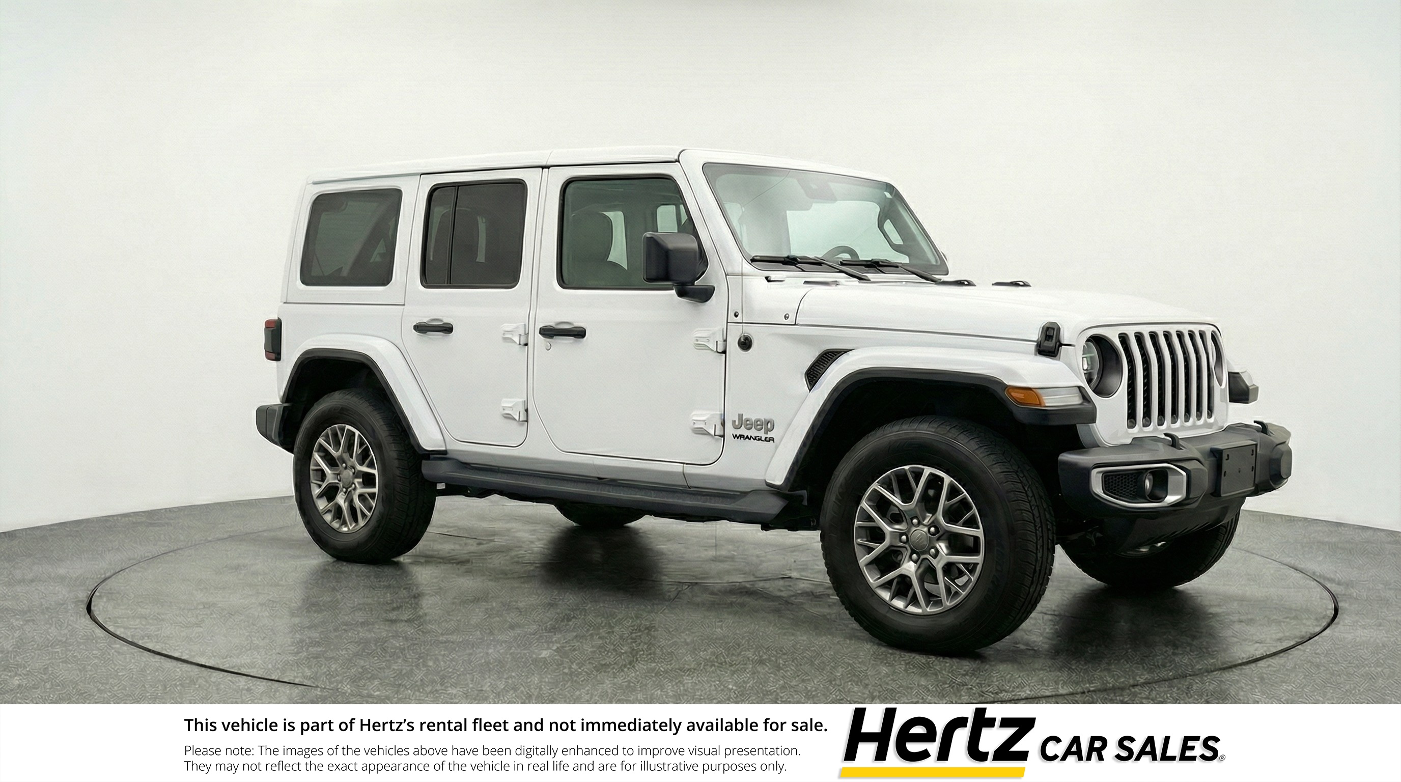 White 2025 Jeep Wrangler Sahara 4-Door 4WD SUV / Crossover Four-Wheel Drive 8-Speed Automatic