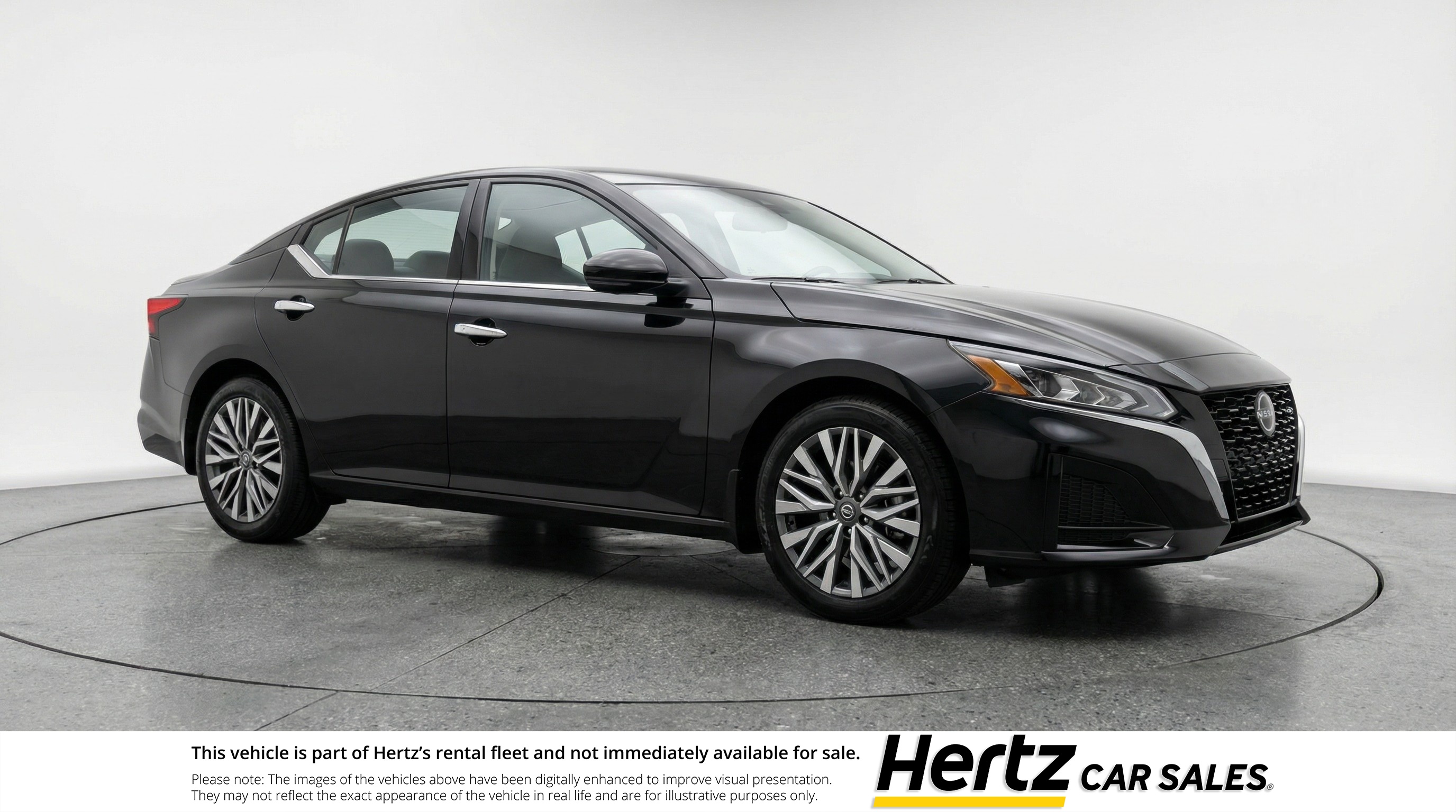 Black 2025 Nissan Altima 2.5 SV FWD Sedan Front-Wheel Drive Automatic