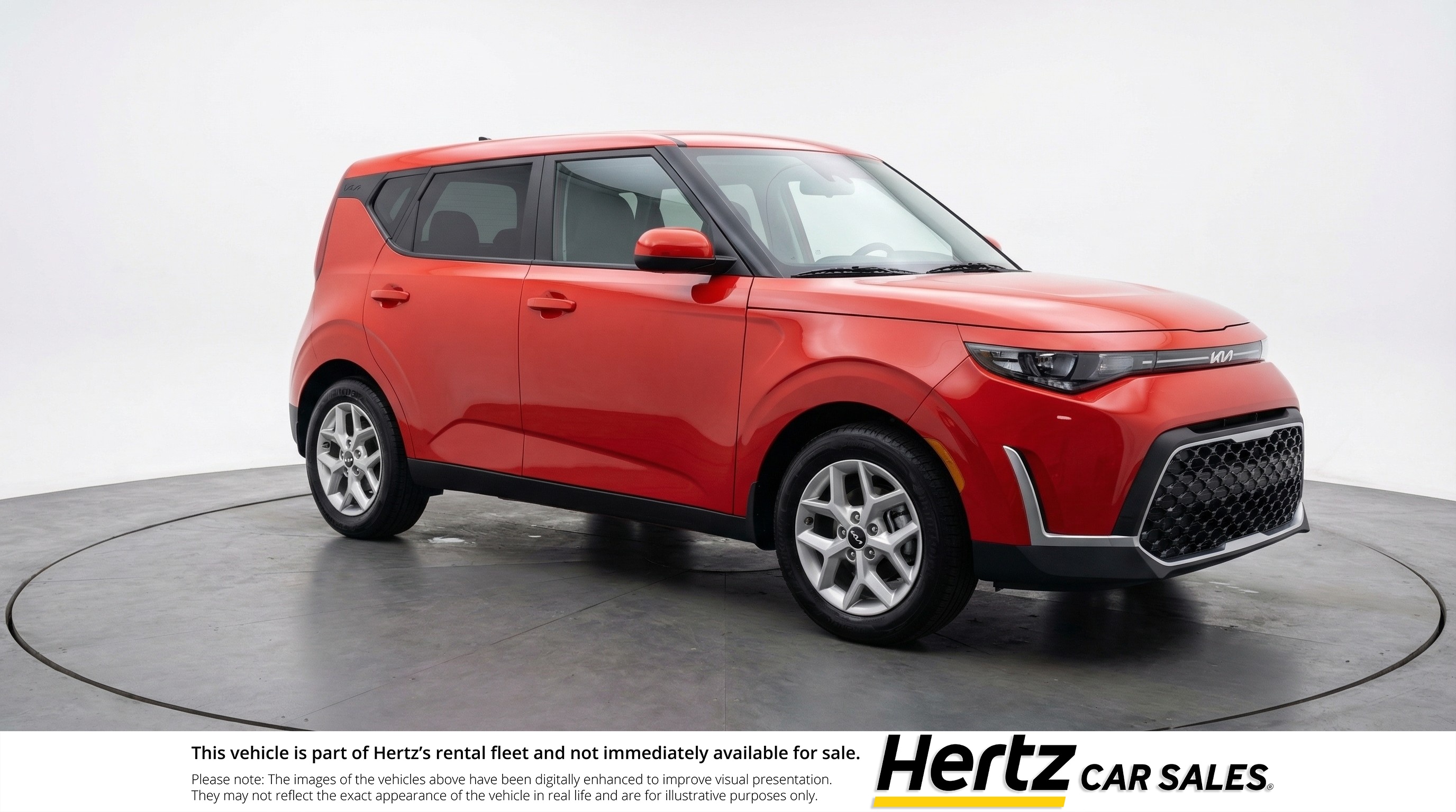 Red 2025 Kia Soul LX FWD SUV / Crossover Front-Wheel Drive Automatic