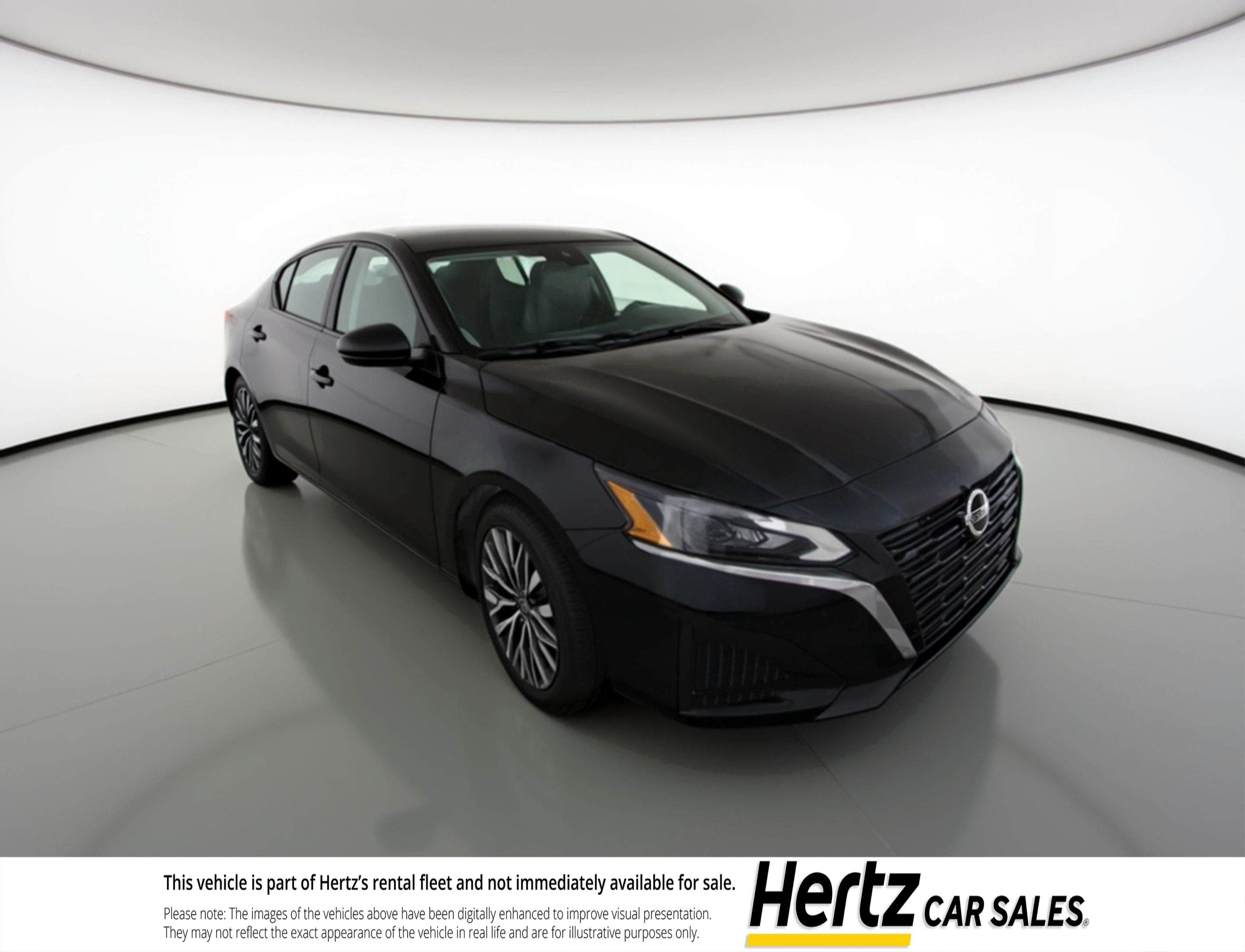 Black 2025 Nissan Altima 2.5 SV FWD Sedan Front-Wheel Drive Automatic