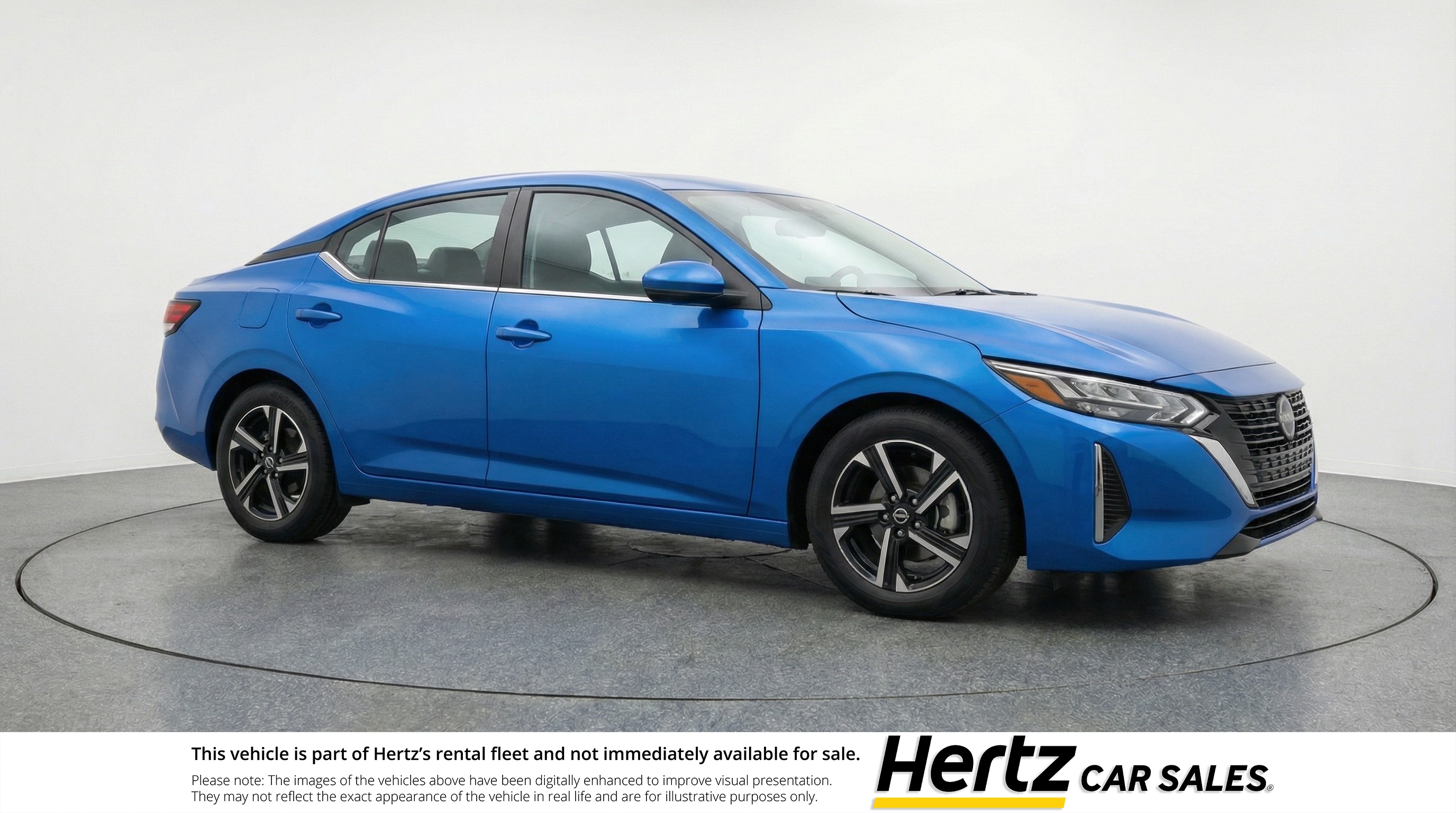 Blue 2025 Nissan Sentra Sedan Front-Wheel Drive Automatic