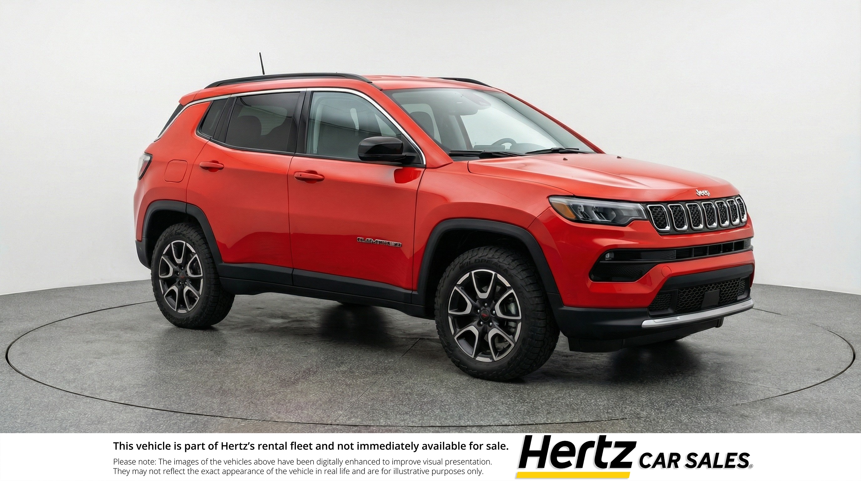 Red 2025 Jeep Compass Trailhawk 4WD SUV / Crossover Four-Wheel Drive 8-Speed Automatic