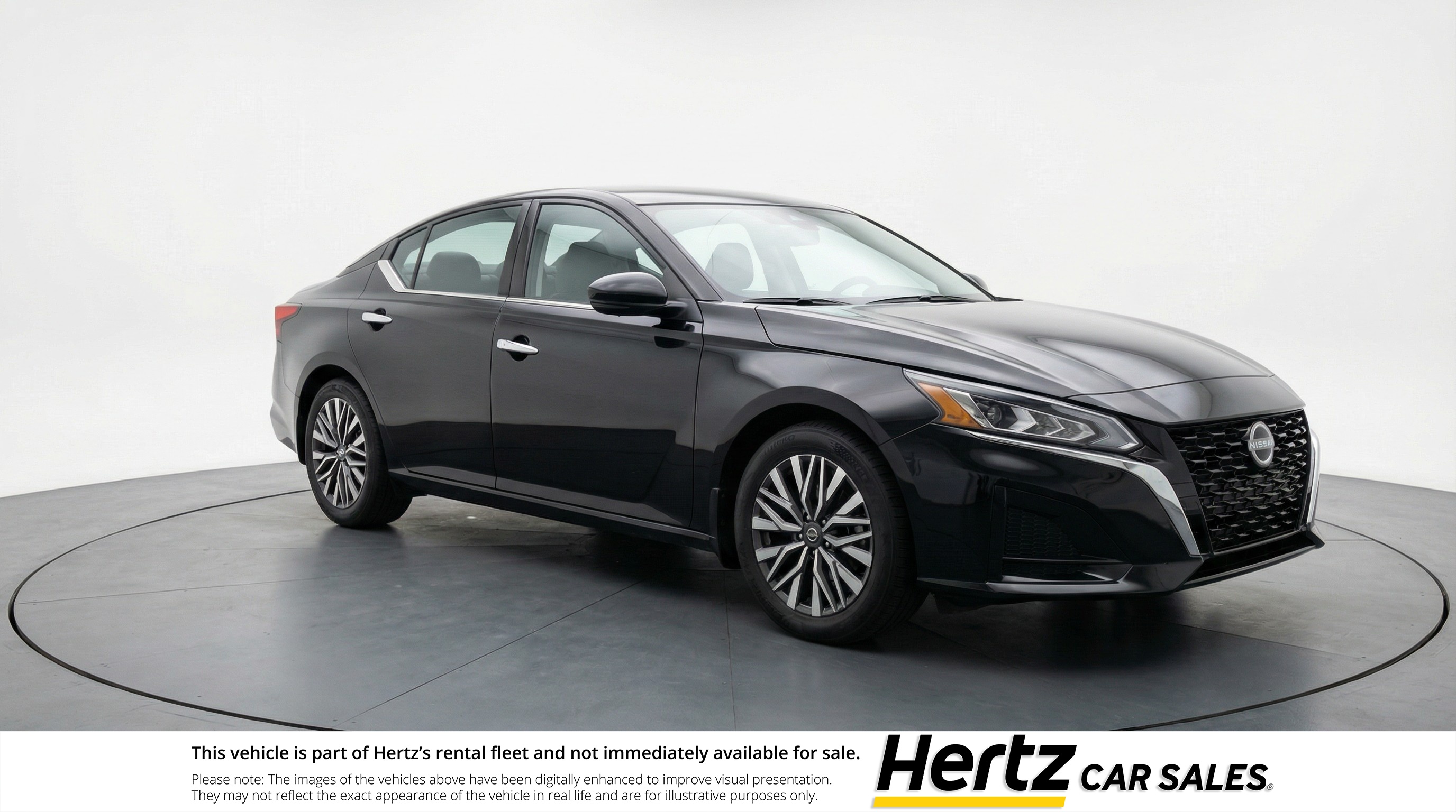 Black 2025 Nissan Altima 2.5 SV FWD Sedan Front-Wheel Drive Automatic