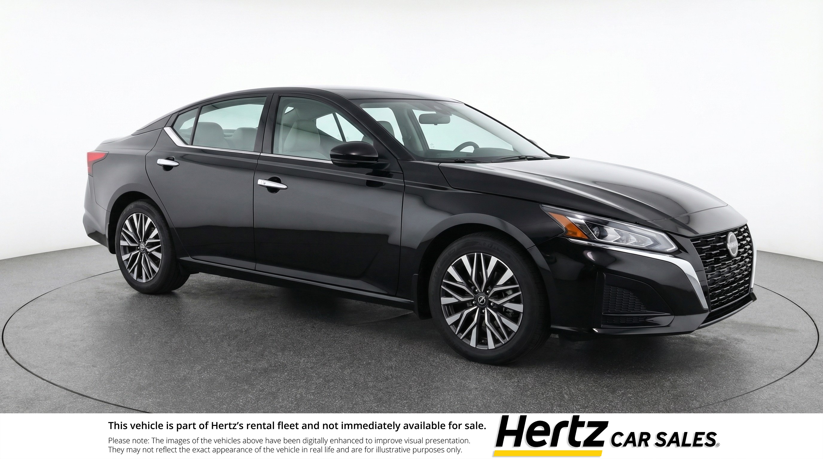 Black 2025 Nissan Altima 2.5 SV FWD Sedan Front-Wheel Drive Automatic