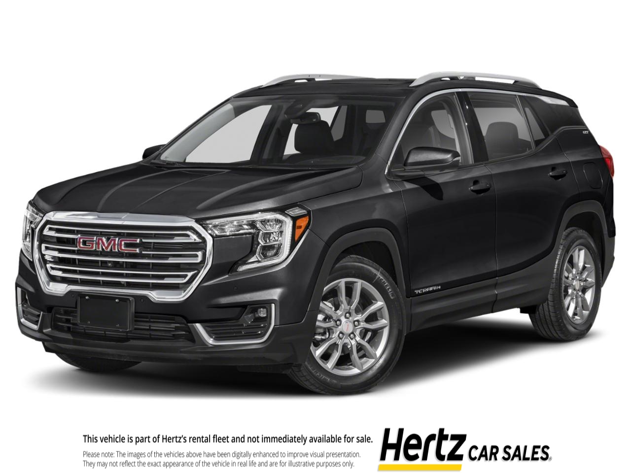 Black 2024 GMC Terrain SLE FWD SUV / Crossover Front-Wheel Drive 9-Speed Automatic