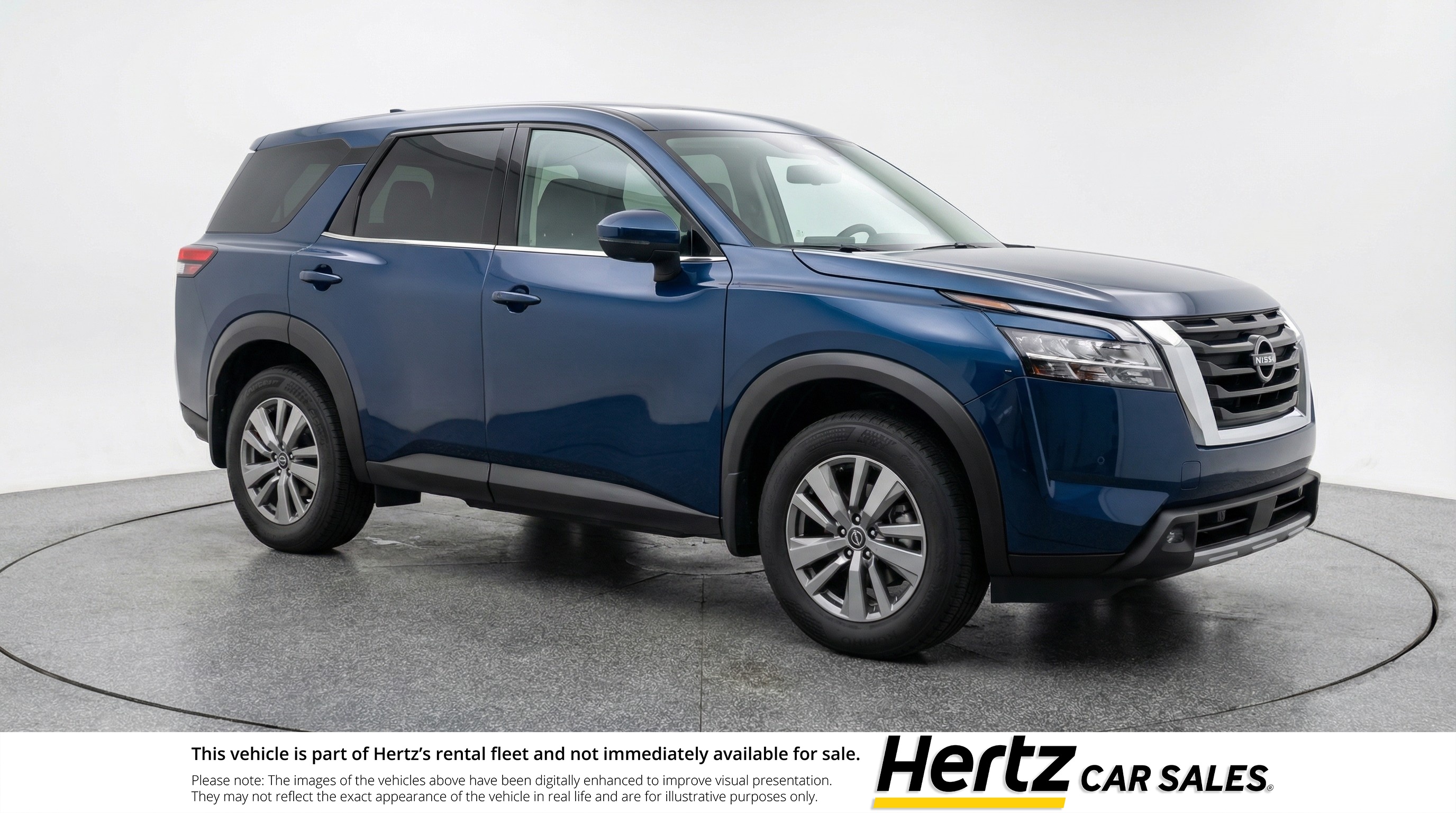 Blue 2025 Nissan Pathfinder SV 4WD SUV / Crossover All-Wheel Drive 9-Speed Automatic