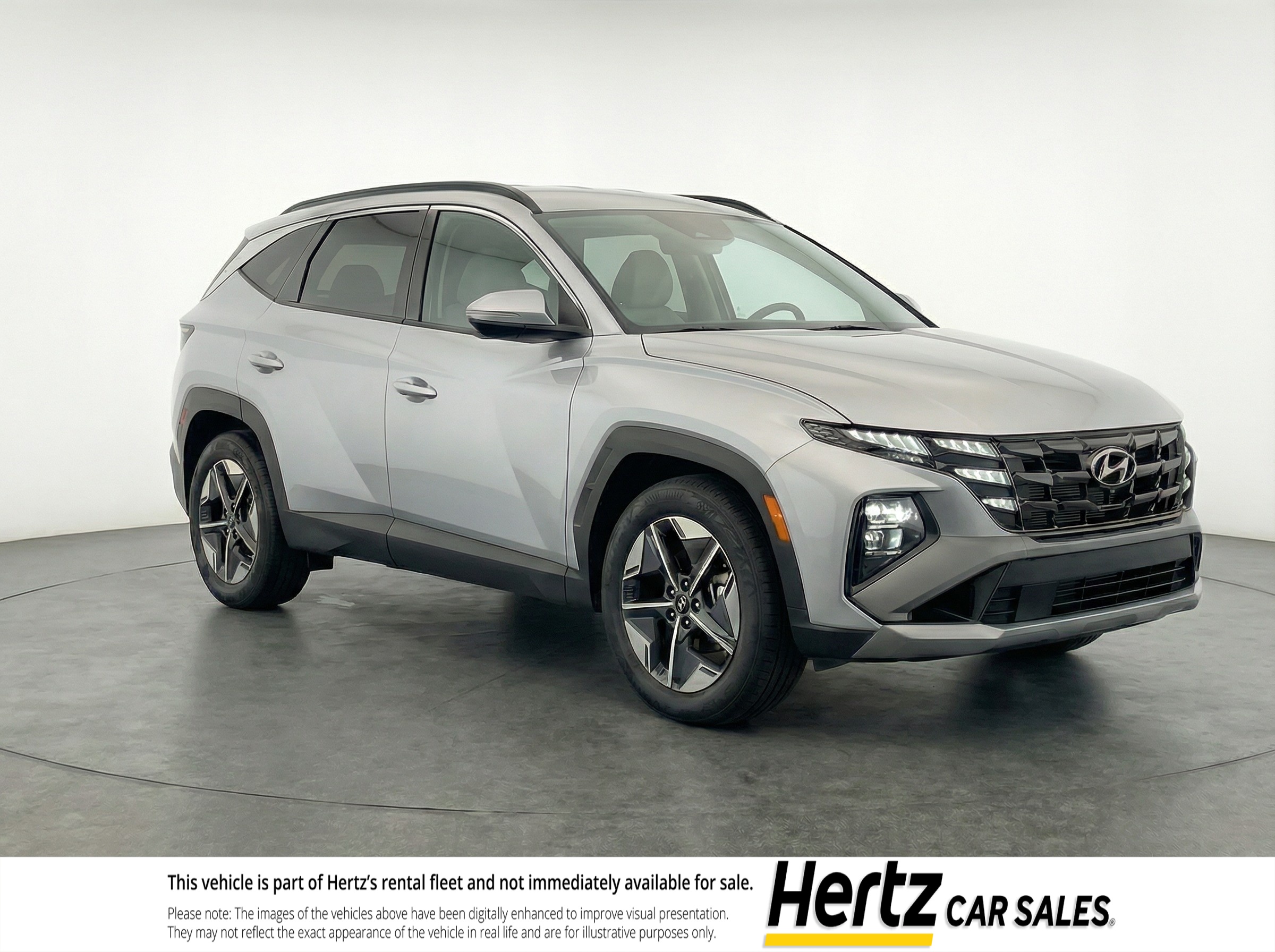 Silver 2025 Hyundai Tucson SEL AWD SUV / Crossover All-Wheel Drive 8-Speed Automatic