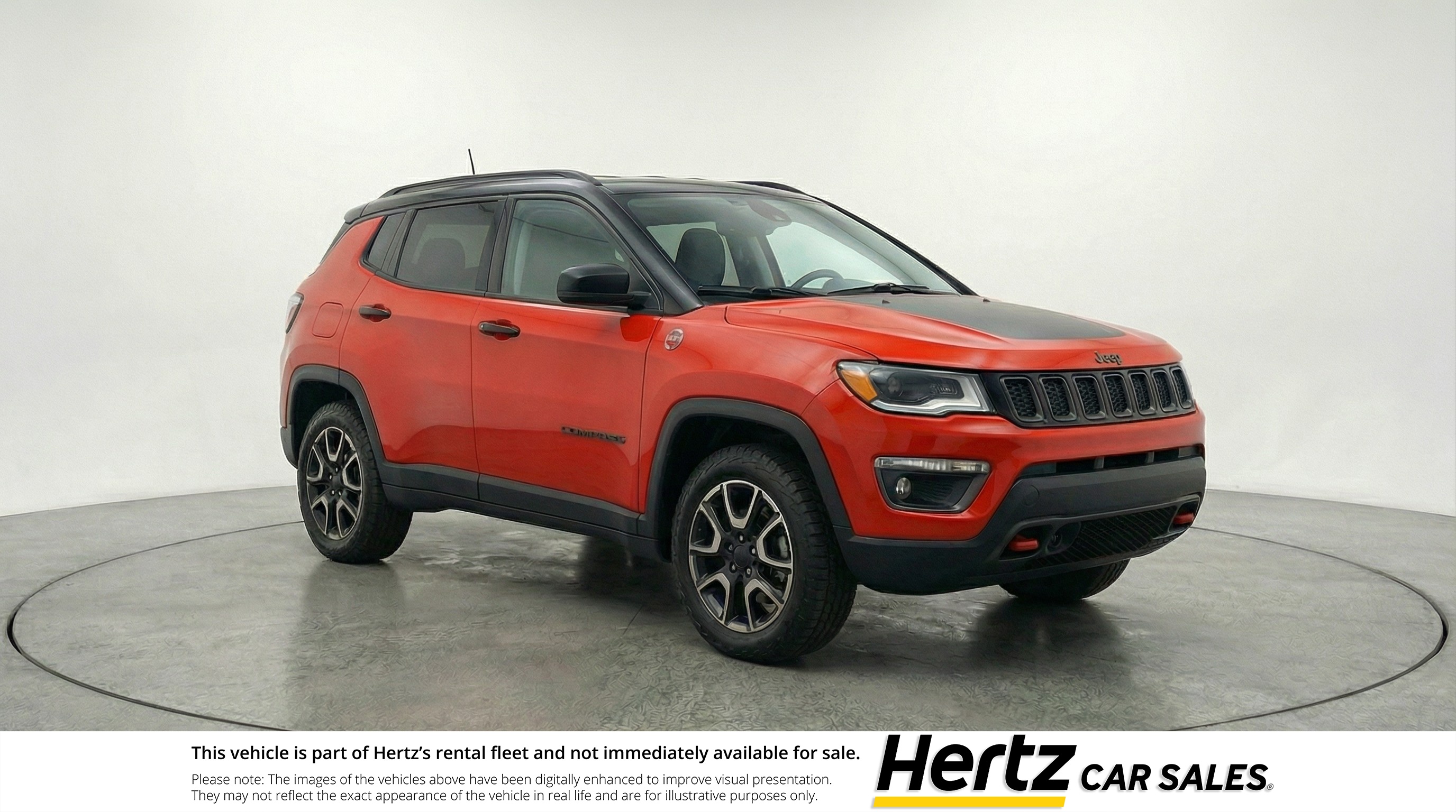 Red 2025 Jeep Compass Trailhawk 4WD SUV / Crossover Four-Wheel Drive 8-Speed Automatic