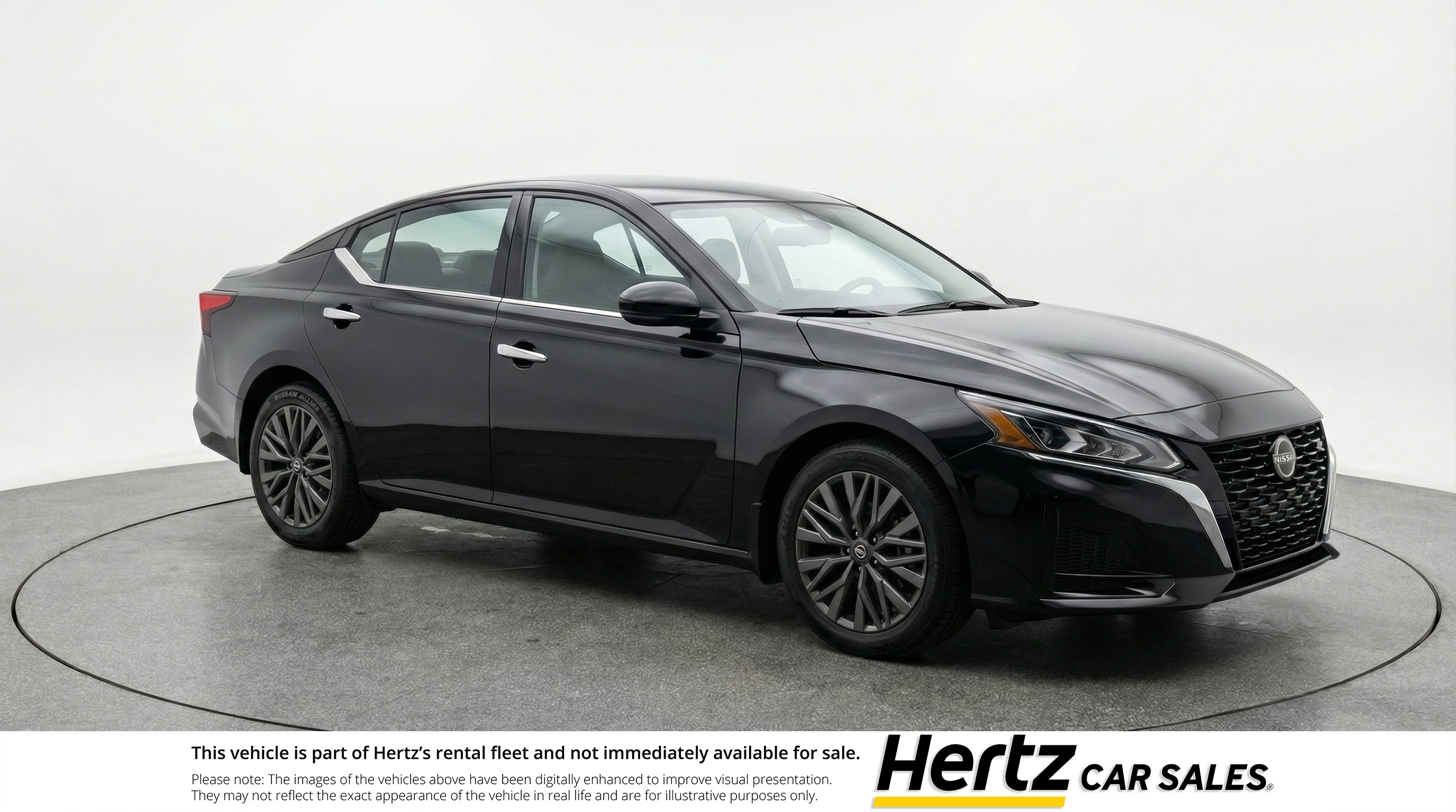 Black 2025 Nissan Altima 2.5 SV FWD Sedan Front-Wheel Drive Automatic