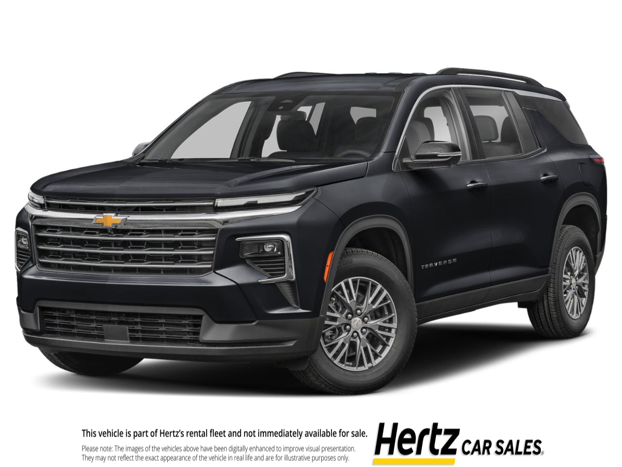 Black 2025 Chevrolet Traverse LT FWD SUV / Crossover Front-Wheel Drive 8-Speed Automatic