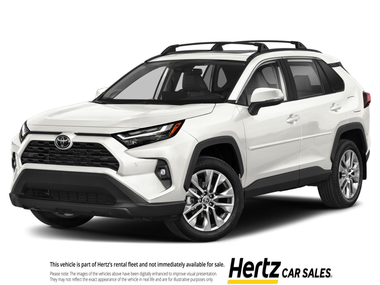 White 2025 Toyota RAV4 XLE AWD SUV / Crossover All-Wheel Drive 8-Speed Automatic