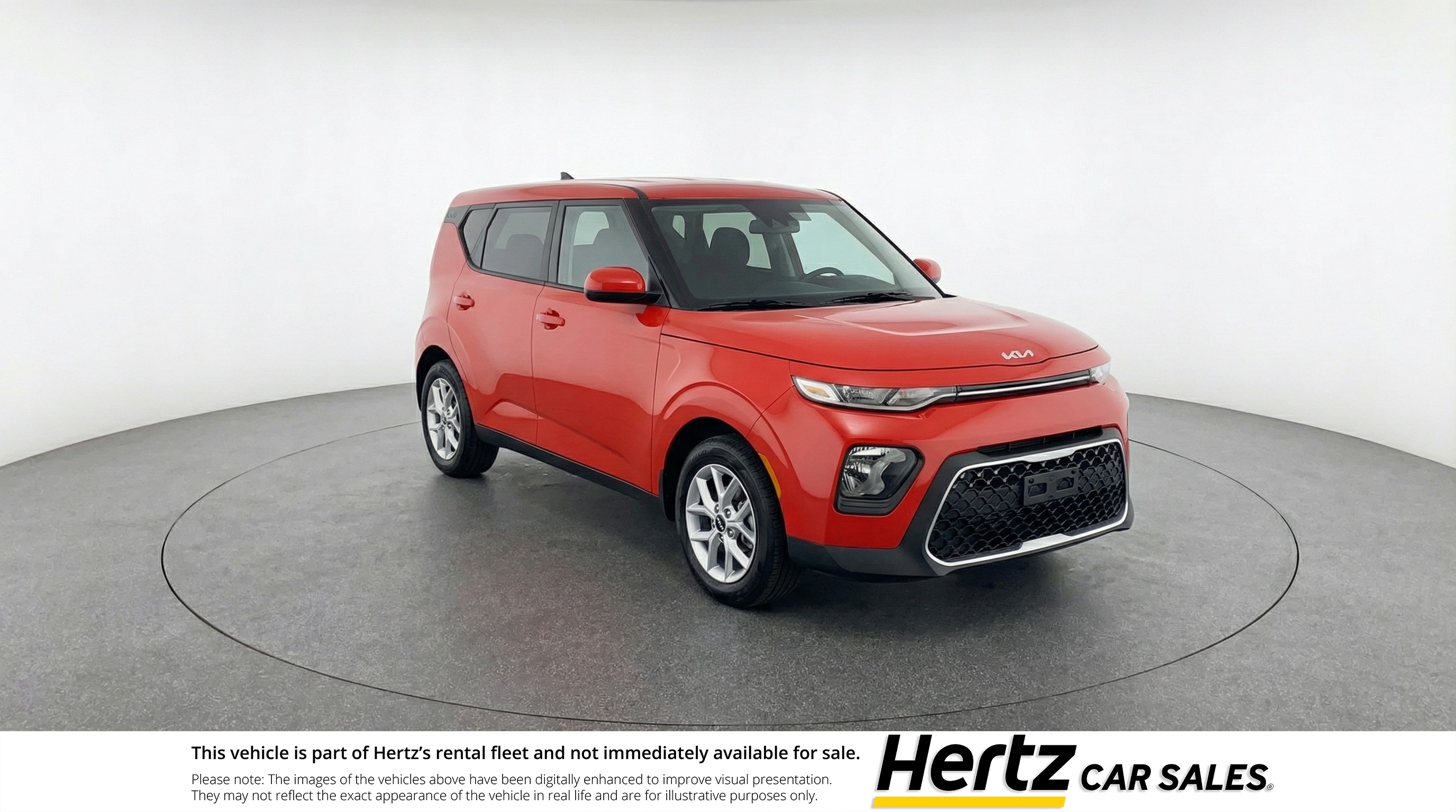 Red 2025 Kia Soul LX FWD SUV / Crossover Front-Wheel Drive Automatic