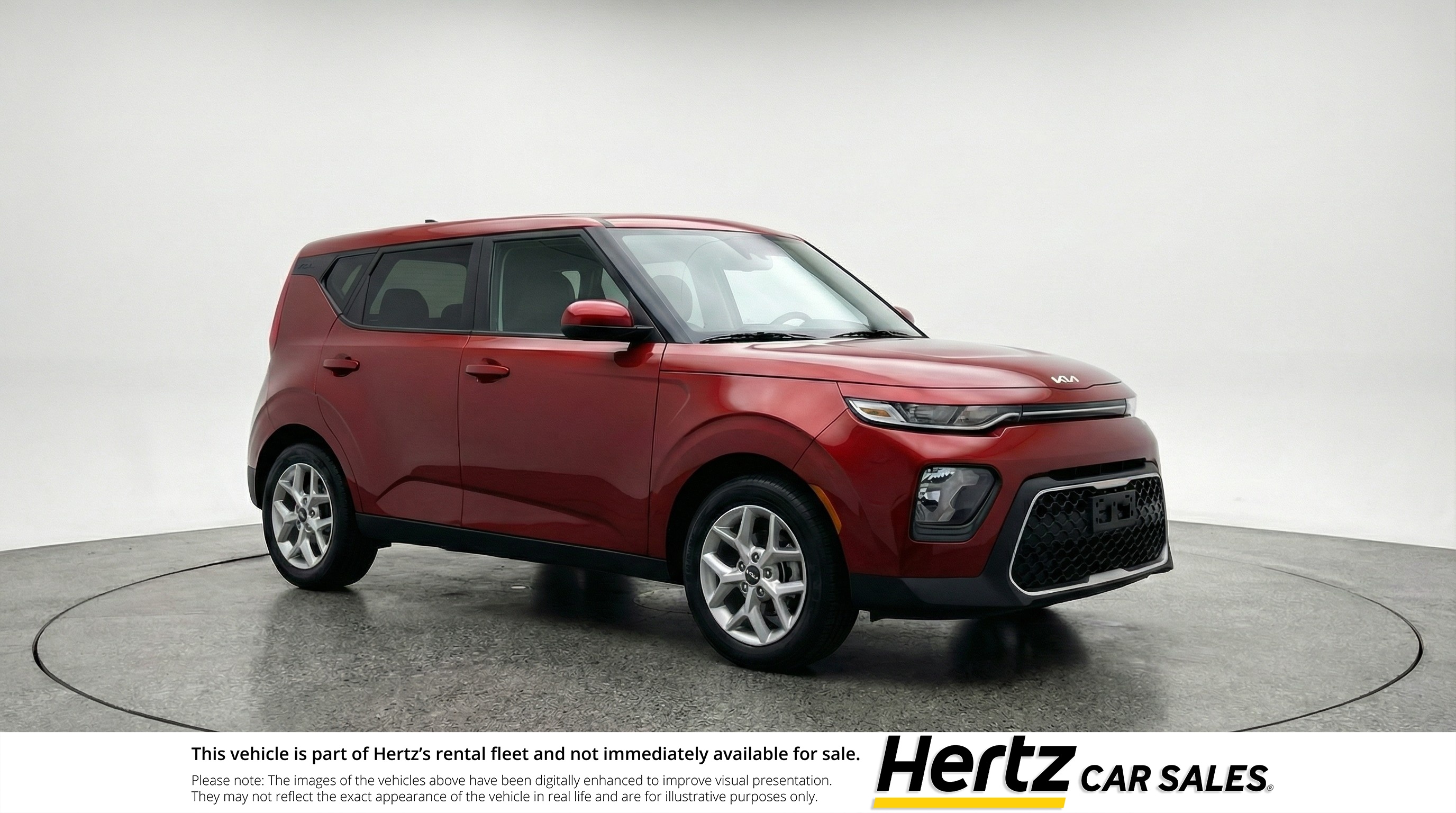 Red 2025 Kia Soul LX FWD SUV / Crossover Front-Wheel Drive Automatic