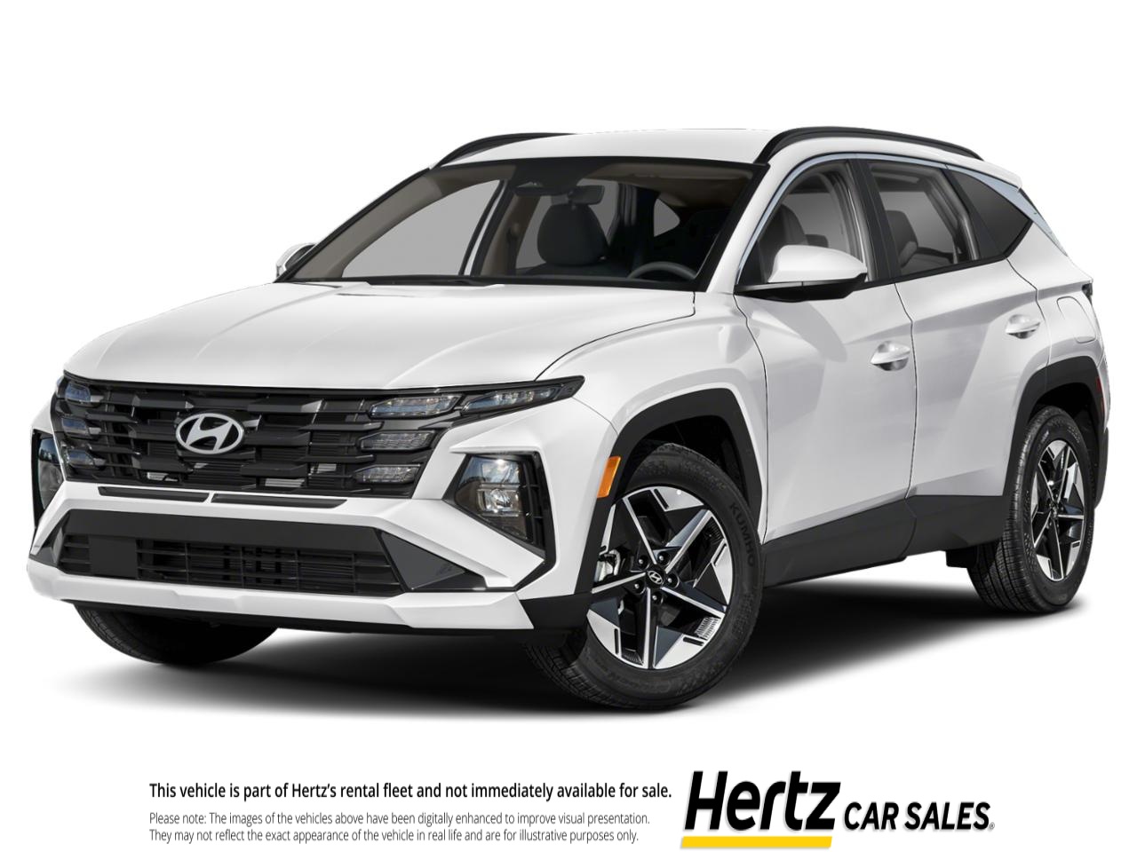 White 2025 Hyundai Tucson SEL FWD SUV / Crossover Front-Wheel Drive 8-Speed Automatic