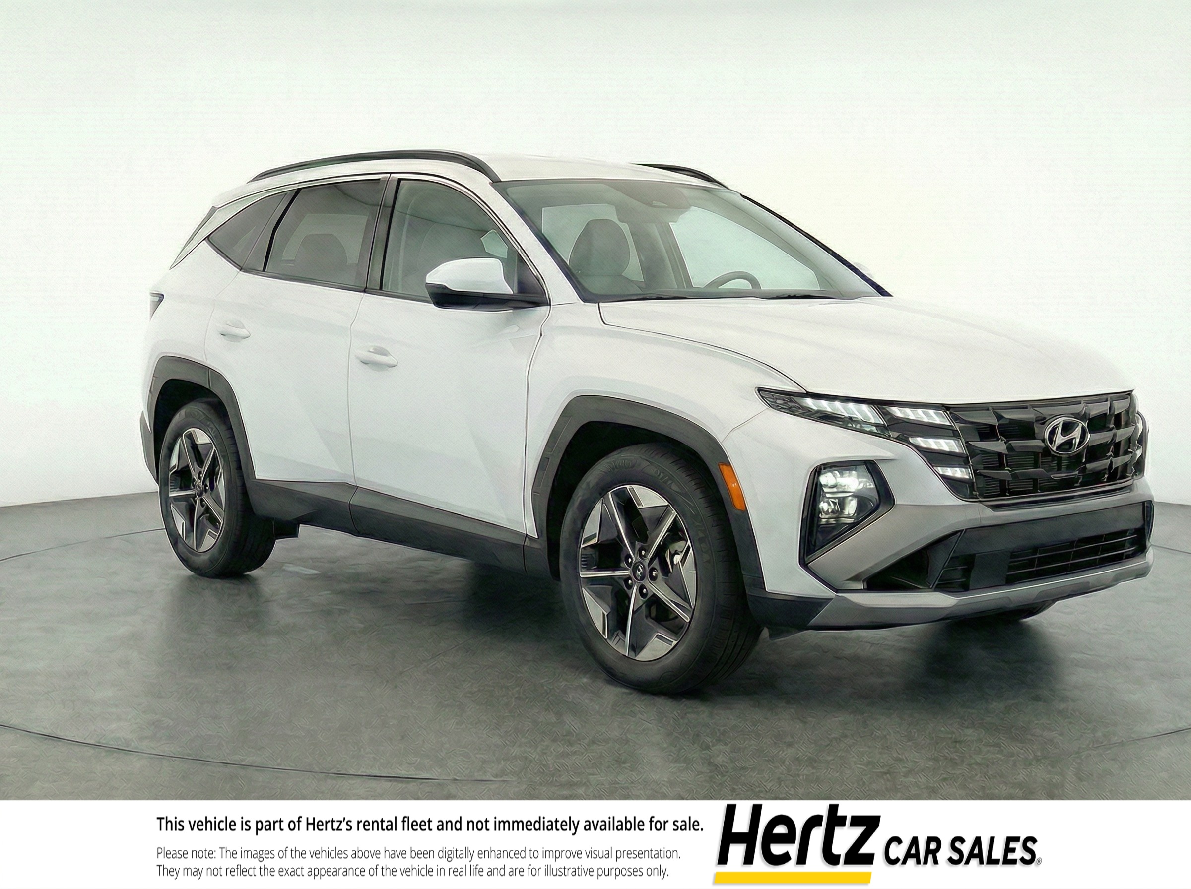 White 2025 Hyundai Tucson SEL FWD SUV / Crossover Front-Wheel Drive 8-Speed Automatic