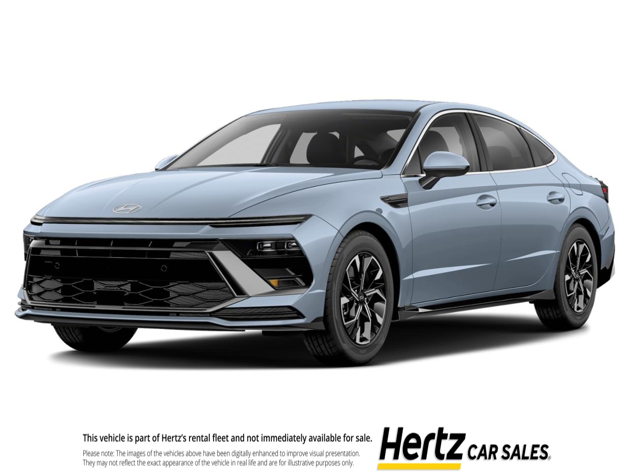 Blue 2025 Hyundai Sonata SEL FWD Sedan Front-Wheel Drive 8-Speed Automatic