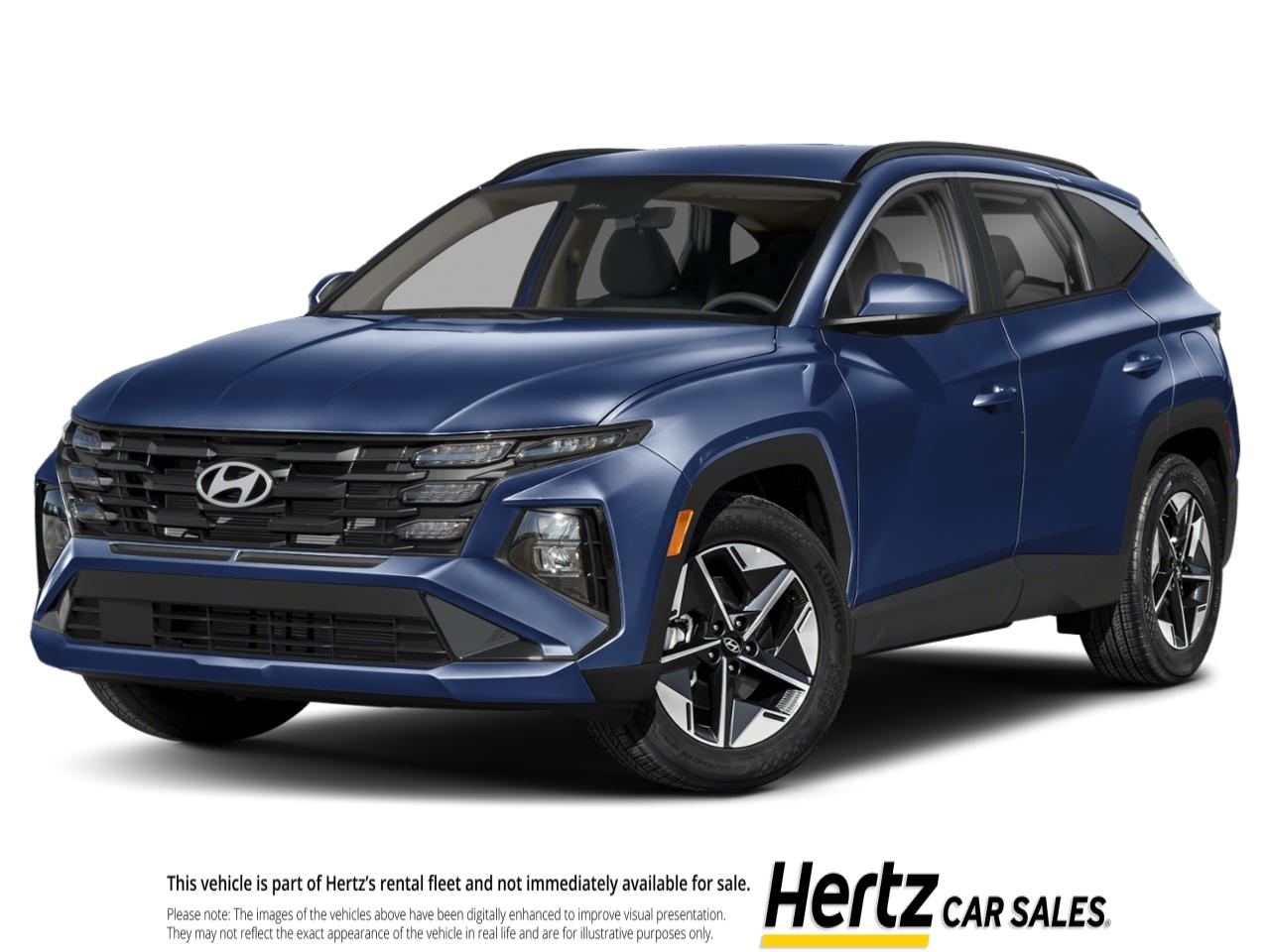 Blue 2025 Hyundai Tucson SEL FWD SUV / Crossover Front-Wheel Drive 8-Speed Automatic