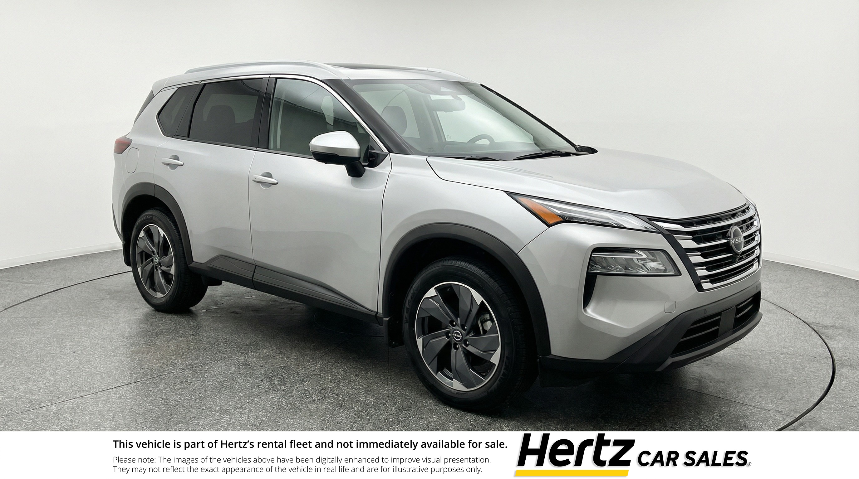 Silver 2025 Nissan Rogue SV FWD SUV / Crossover Front-Wheel Drive Automatic