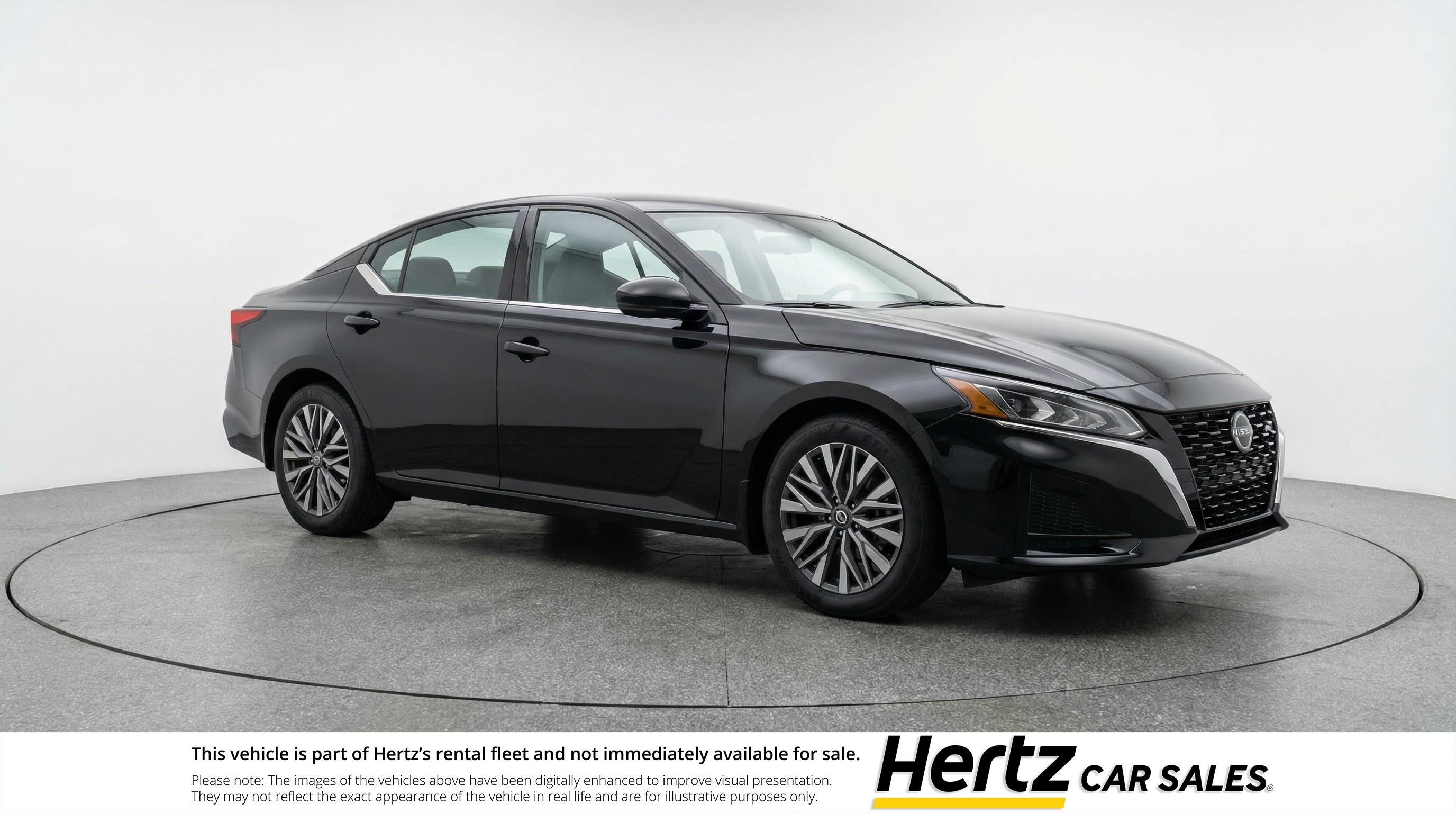 Black 2025 Nissan Altima 2.5 SV FWD Sedan Front-Wheel Drive Automatic