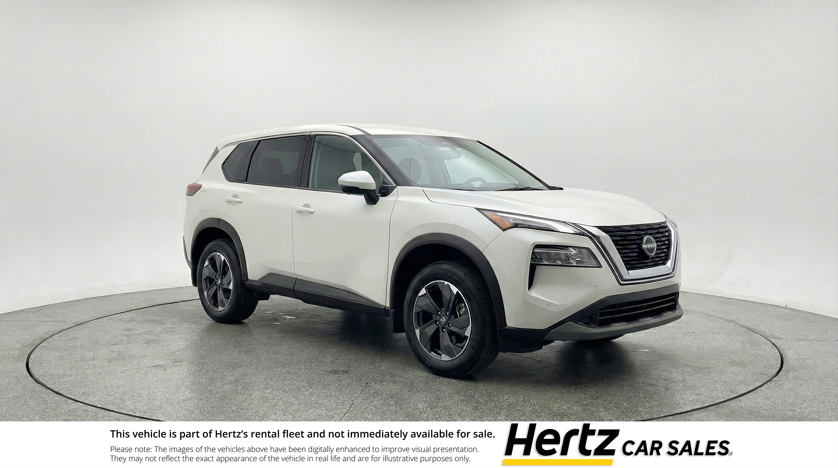 White 2025 Nissan Rogue SV FWD SUV / Crossover Front-Wheel Drive Automatic