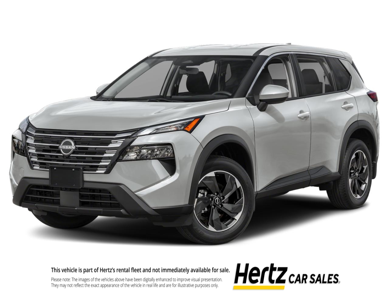 Silver 2025 Nissan Rogue SV FWD SUV / Crossover Front-Wheel Drive Automatic