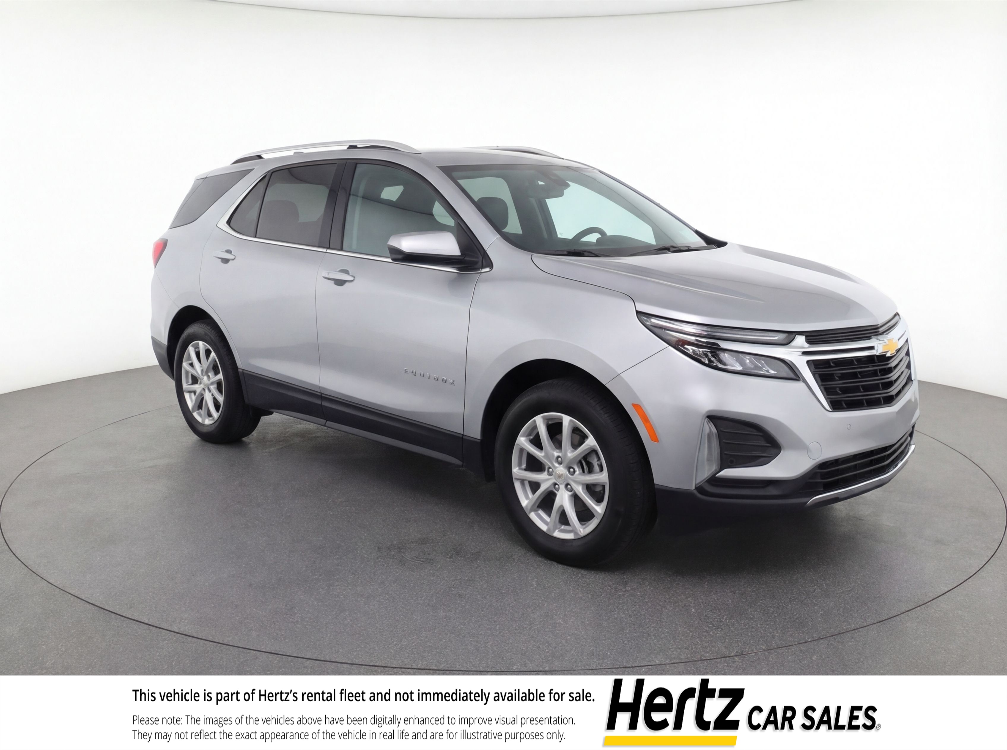 Gray 2024 Chevrolet Equinox LT AWD with 1LT SUV / Crossover Four-Wheel Drive 6-Speed Automatic