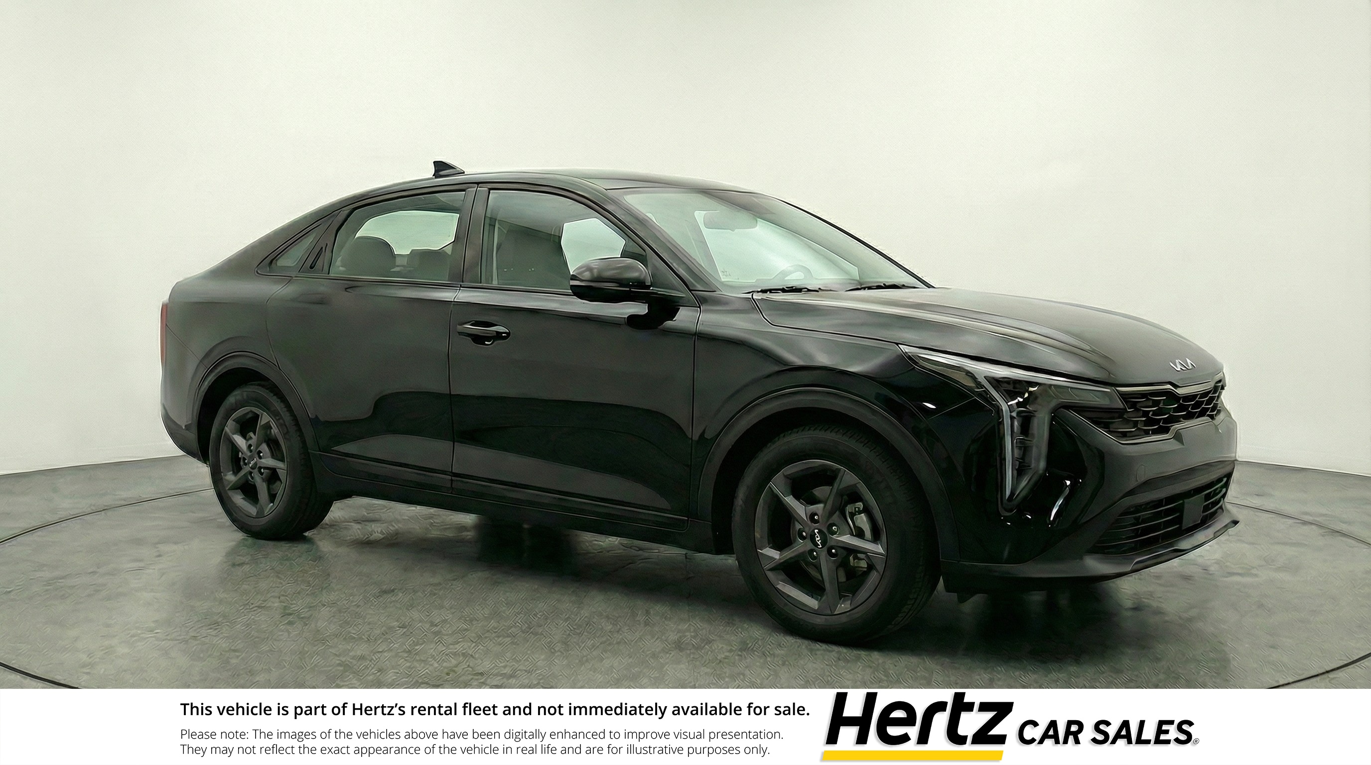 Black 2025 Kia K4 LXS FWD Sedan Front-Wheel Drive Automatic