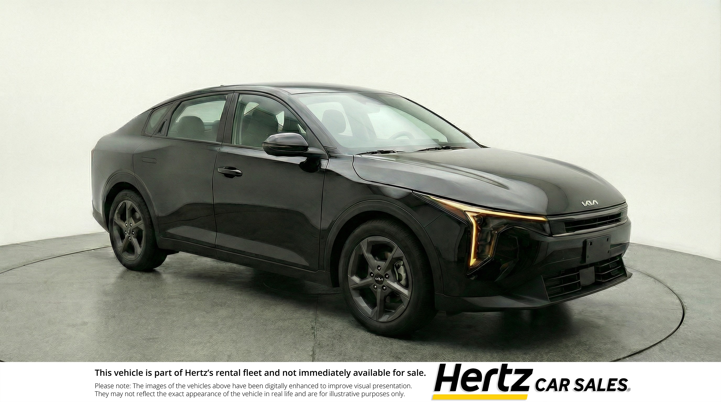 Black 2025 Kia K4 Sedan Front-Wheel Drive Automatic