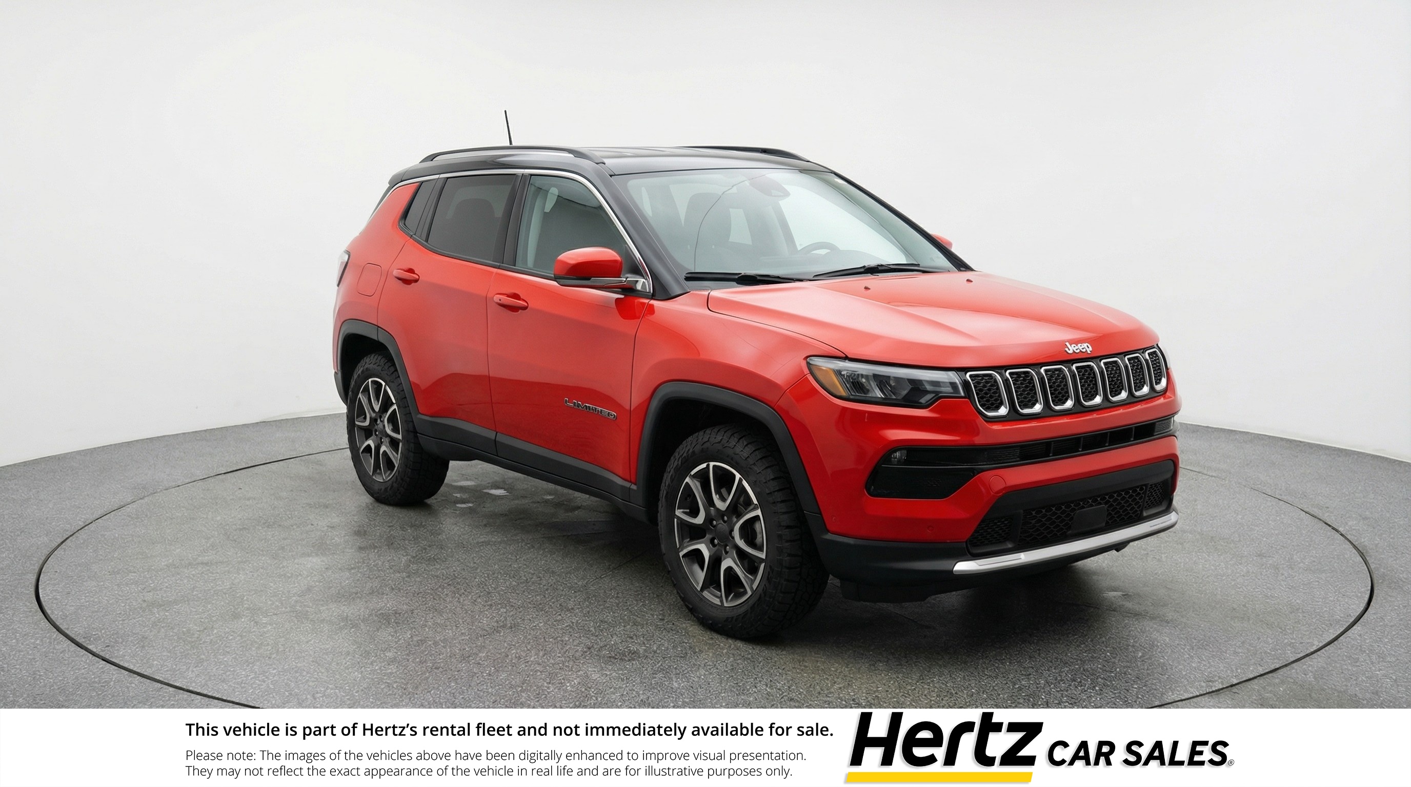 Red 2025 Jeep Compass Trailhawk 4WD SUV / Crossover Four-Wheel Drive 8-Speed Automatic