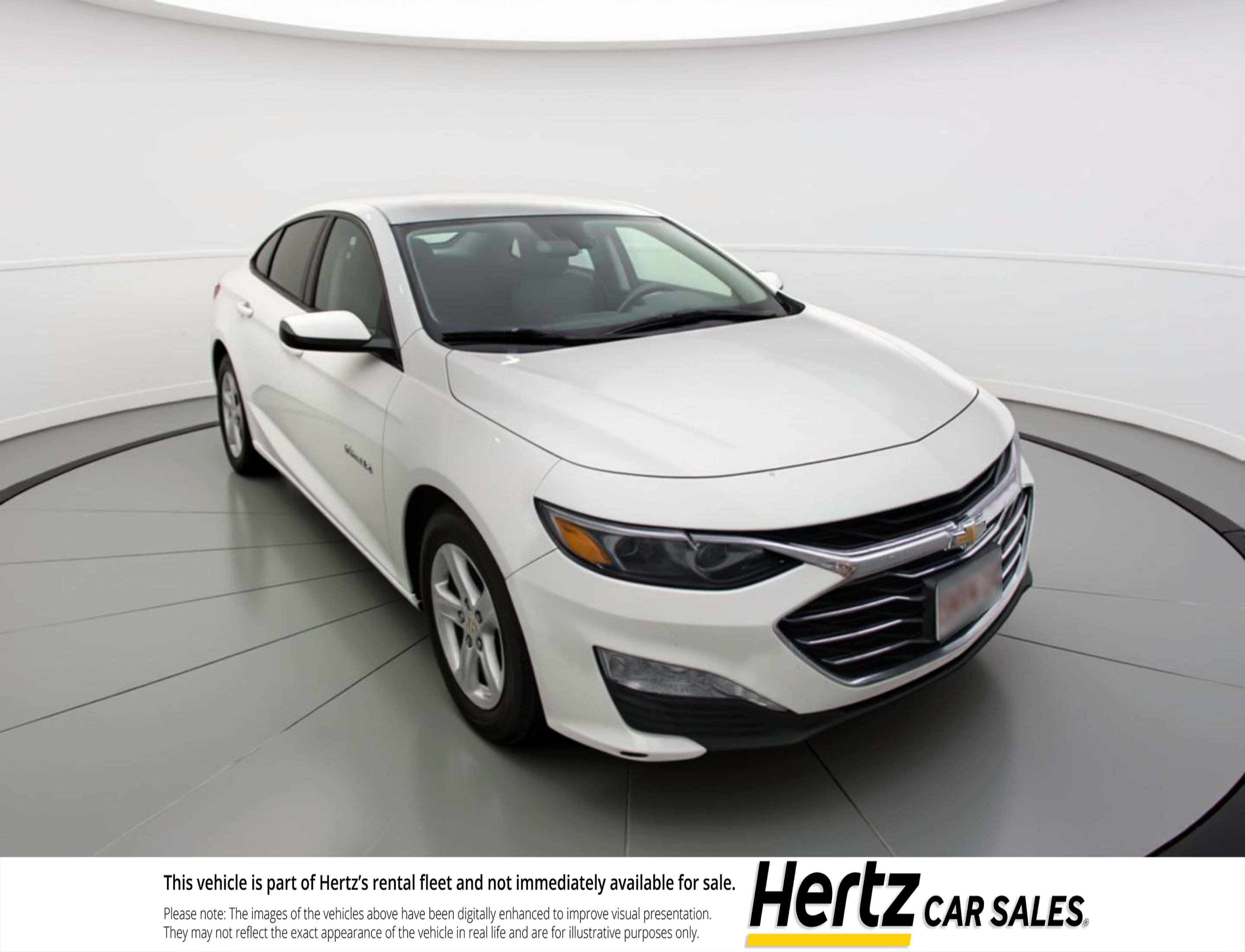 White 2024 Chevrolet Malibu LT with 1LT FWD Sedan Front-Wheel Drive Automatic