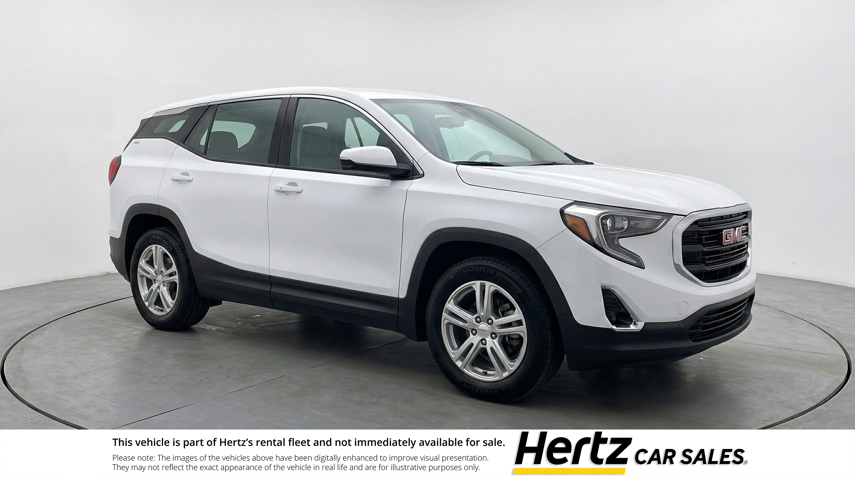 White 2024 GMC Terrain SLE FWD SUV / Crossover Front-Wheel Drive 9-Speed Automatic