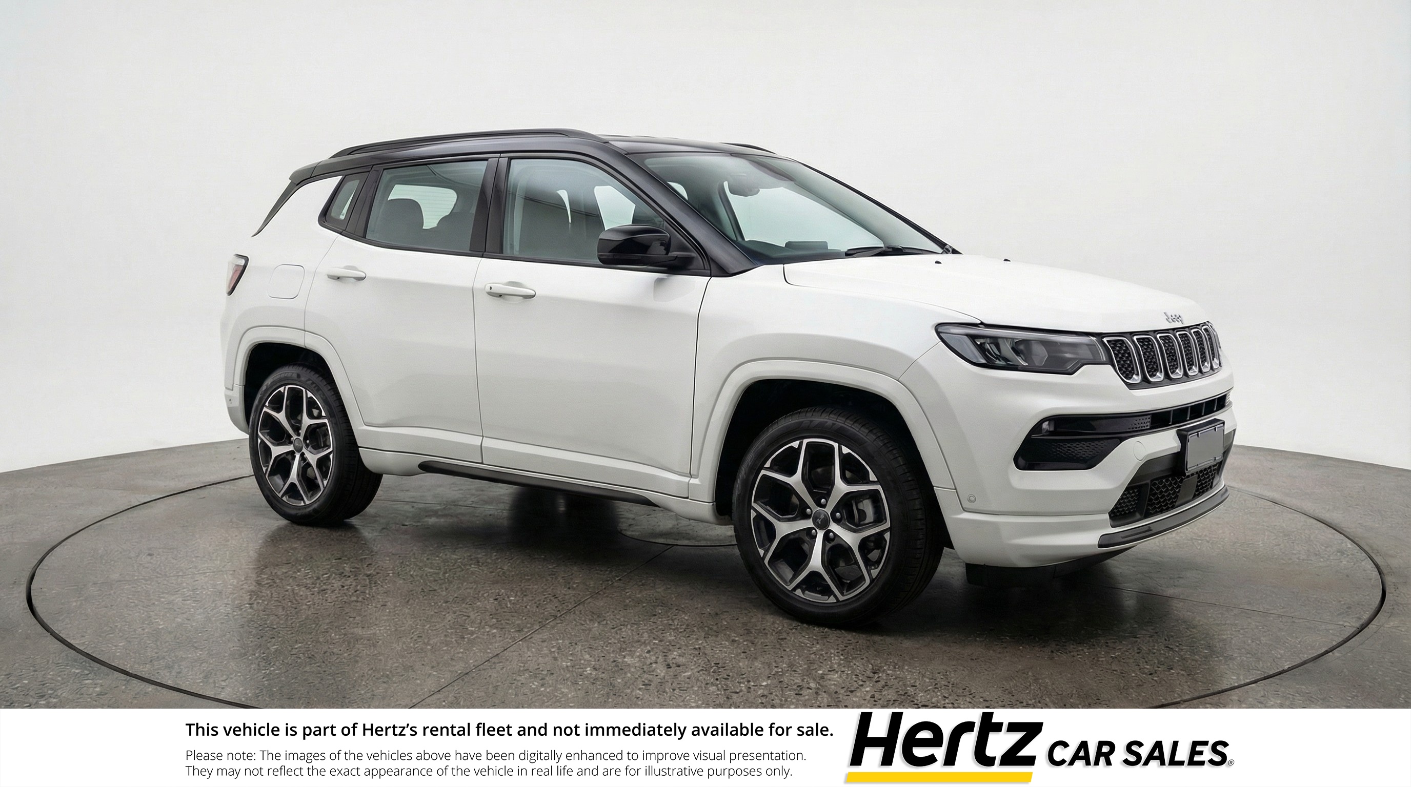 White 2025 Jeep Compass Limited 4WD SUV / Crossover Four-Wheel Drive 8-Speed Automatic