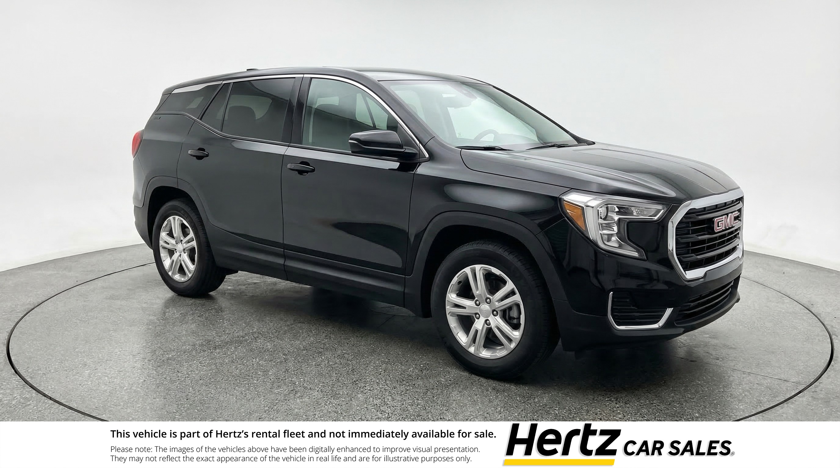 Black 2024 GMC Terrain SLE FWD SUV / Crossover Front-Wheel Drive 9-Speed Automatic